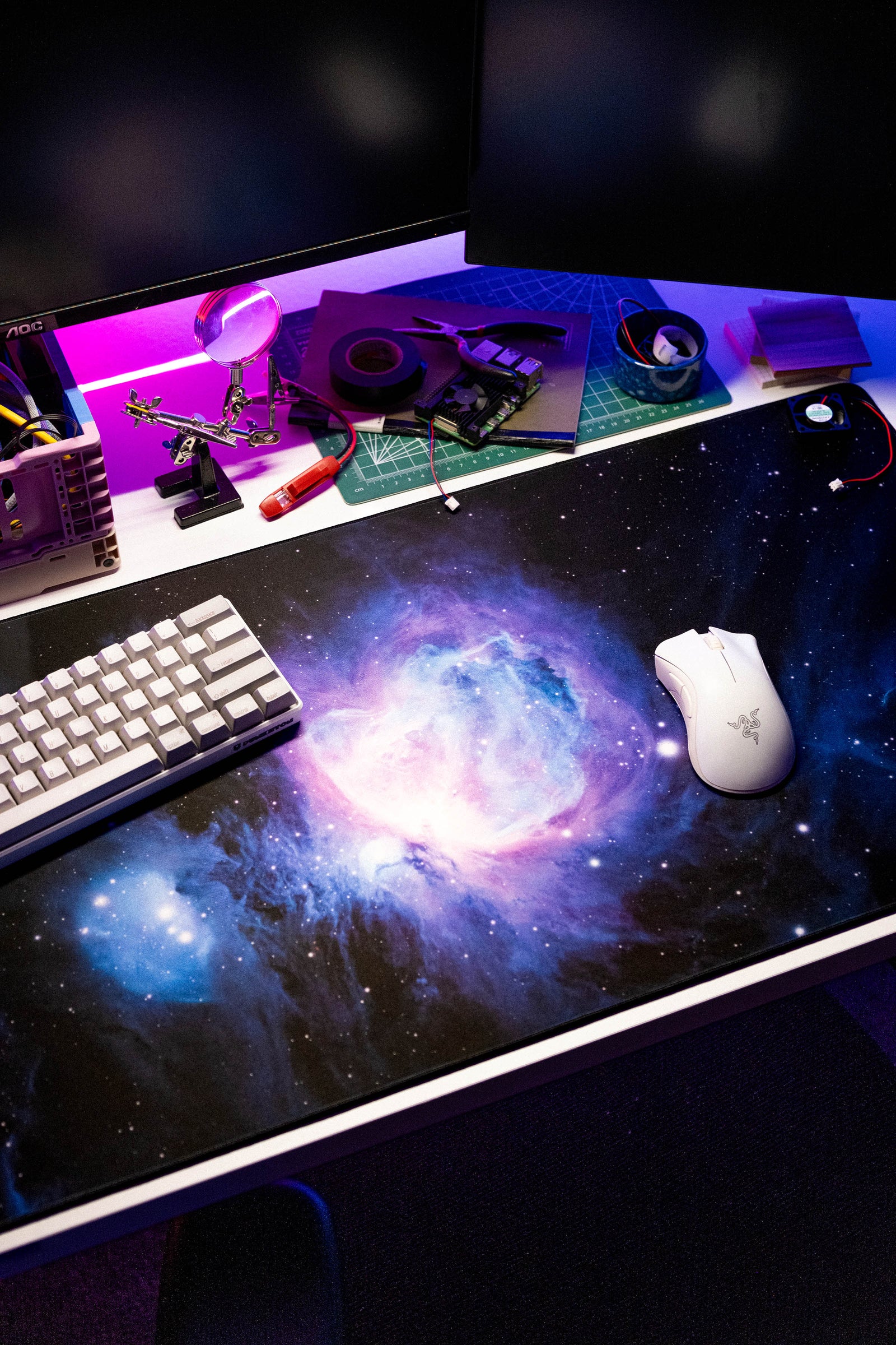 Orion Nebula - Original desk setup