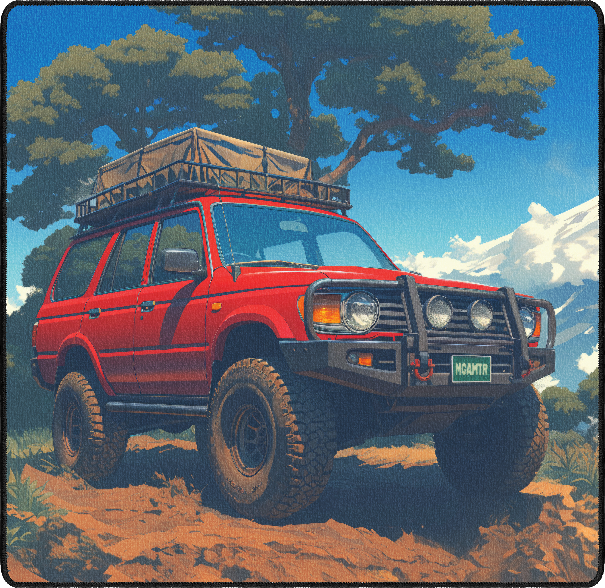 Osaka's Overlander mousepad thumbnail, Original, Medium/Small