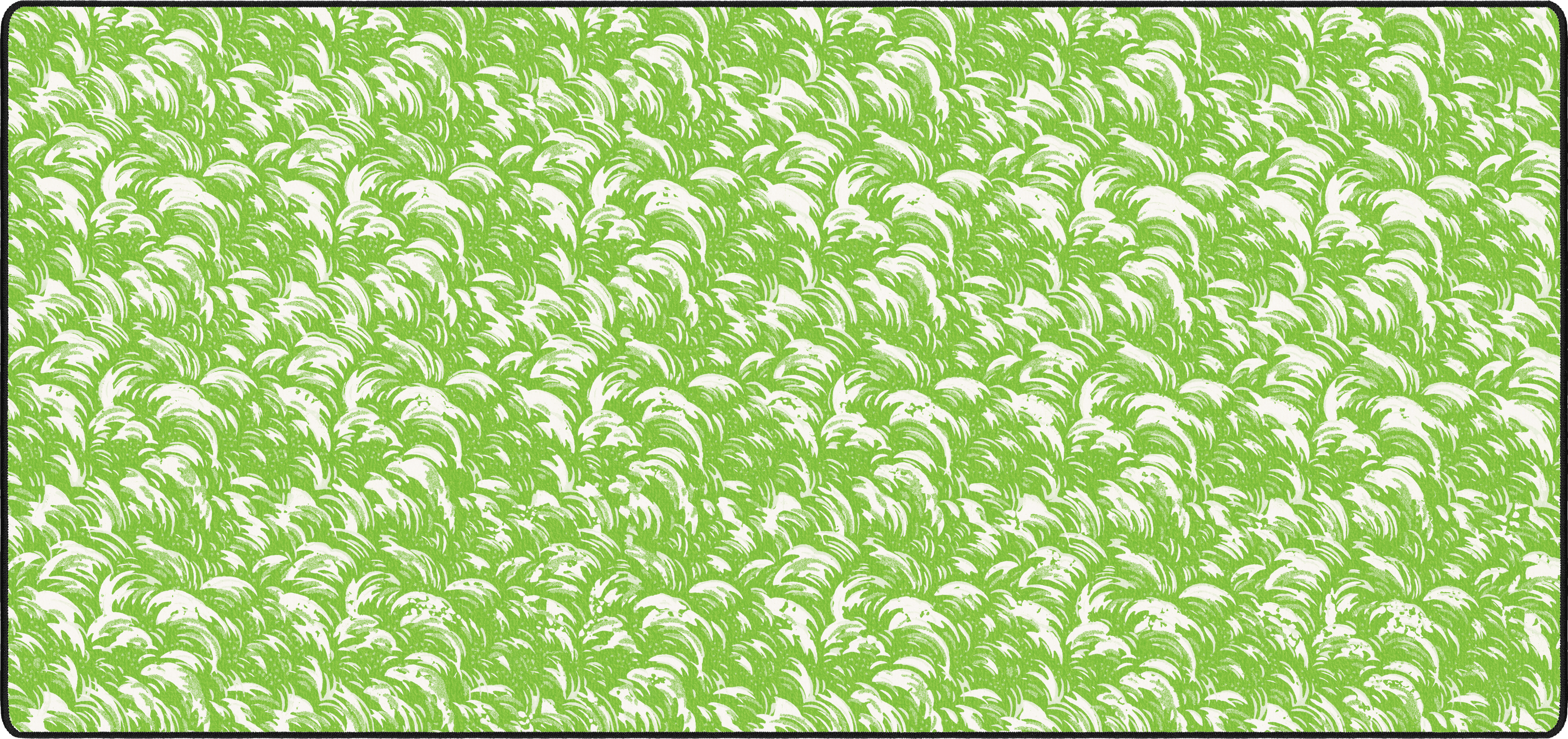 Pampas Grass mousepad thumbnail, Kiwi Green, Large/XXL