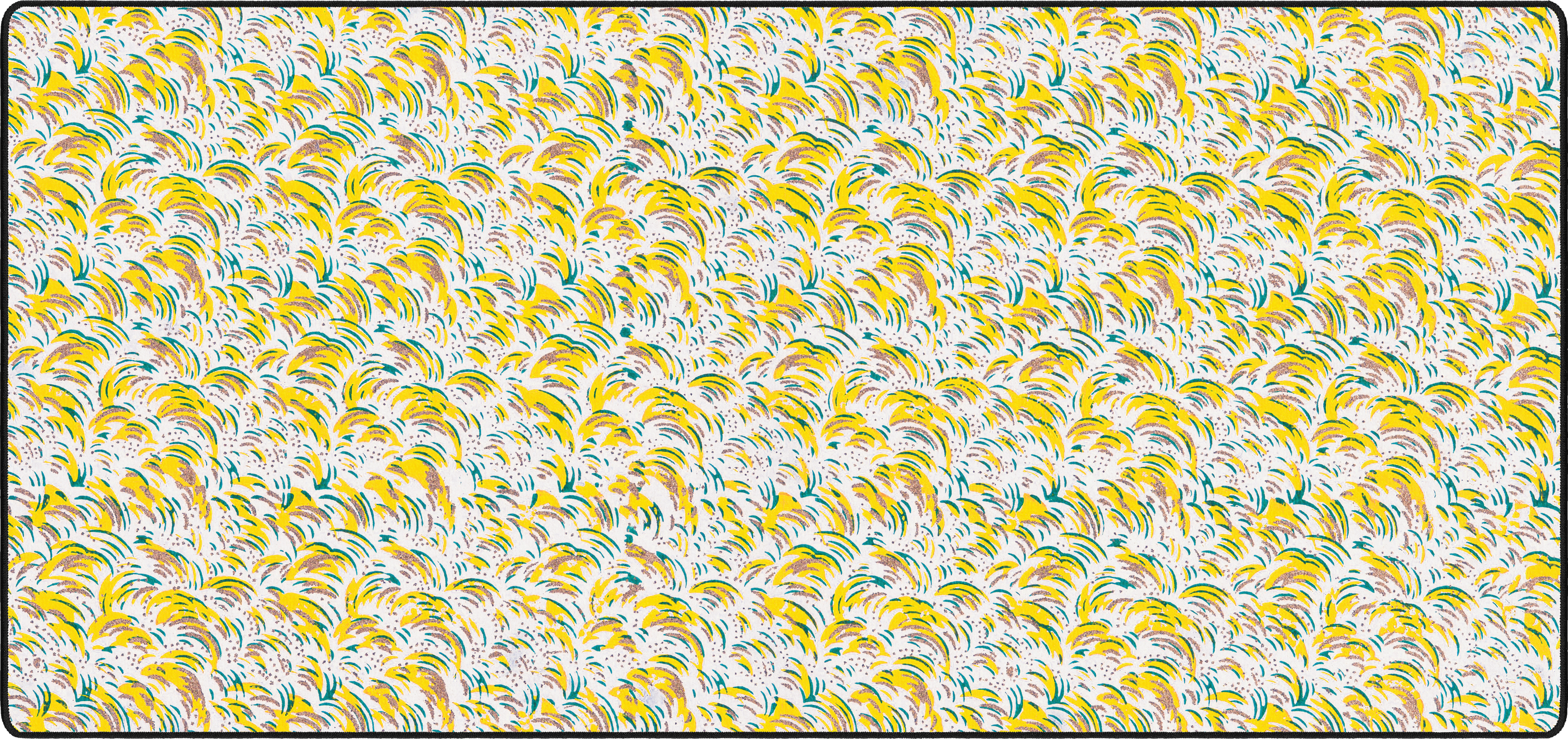 Pampas Grass mousepad thumbnail, Yellow, Large/XXL