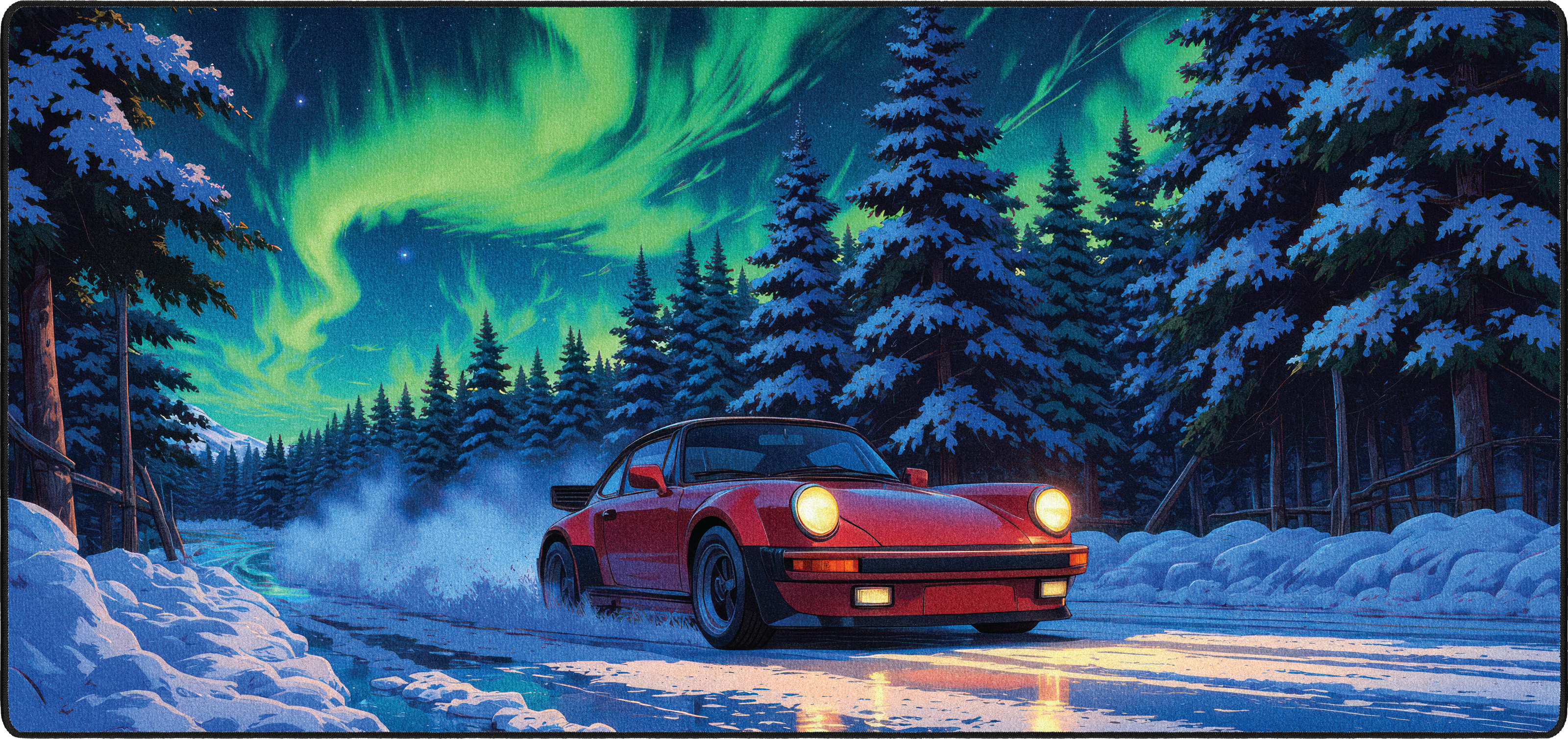 Pippi’s Porsche mousepad thumbnail, Original, Large/XXL