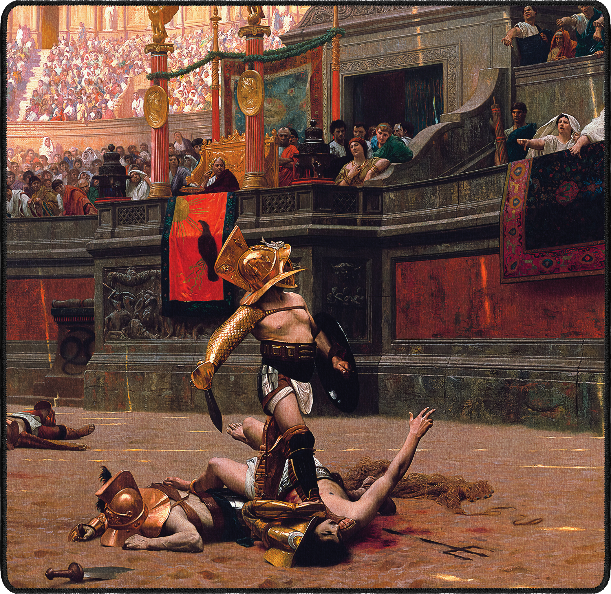Pollice Verso mousepad thumbnail, Original, Medium/Small