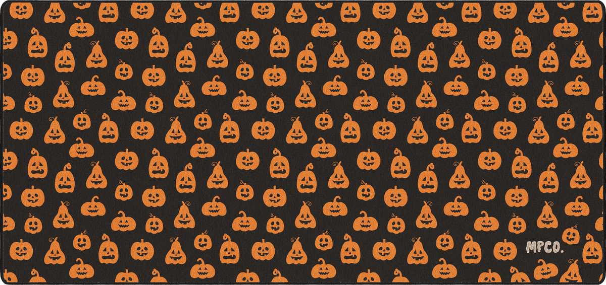 Pumpkin Patch pumpk-blk-lrg mousepad