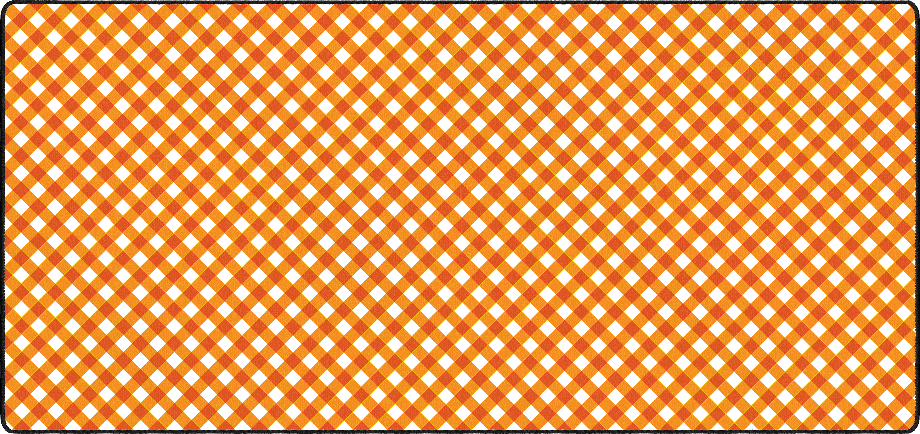 Pumpkin Picnic mousepad thumbnail, orange/white, Large/XXL