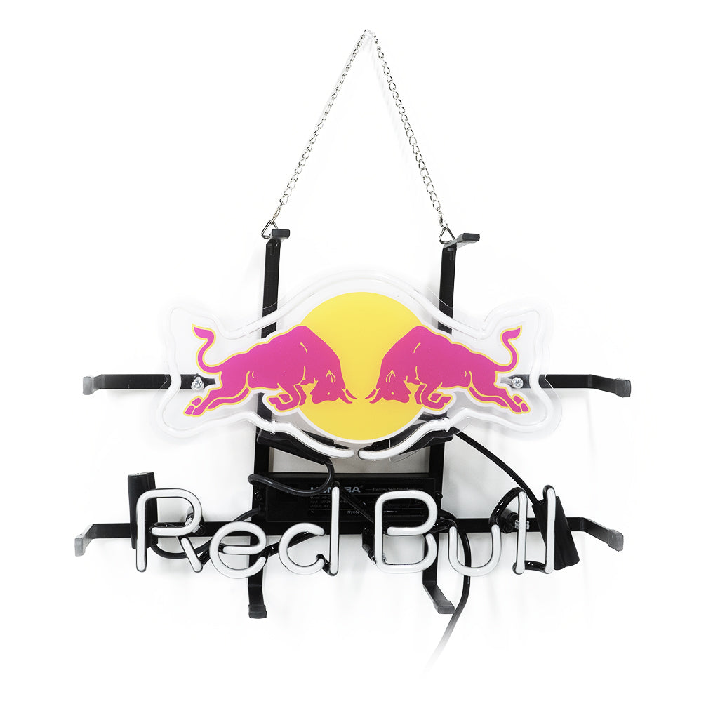 Red Bull Neon Sign - The Mousepad Company