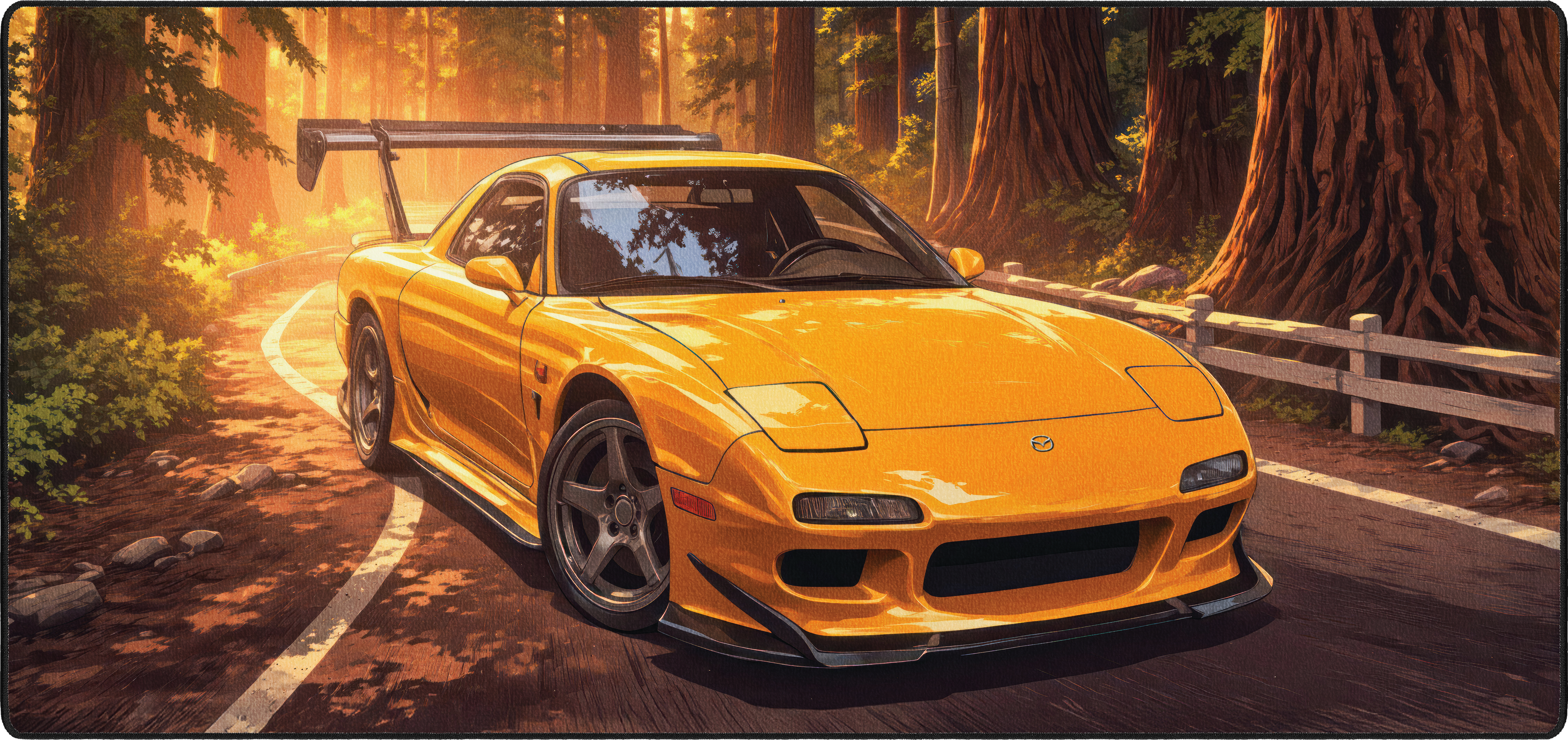 Rikimaru's RX7 mousepad thumbnail, Original, Large/XXL
