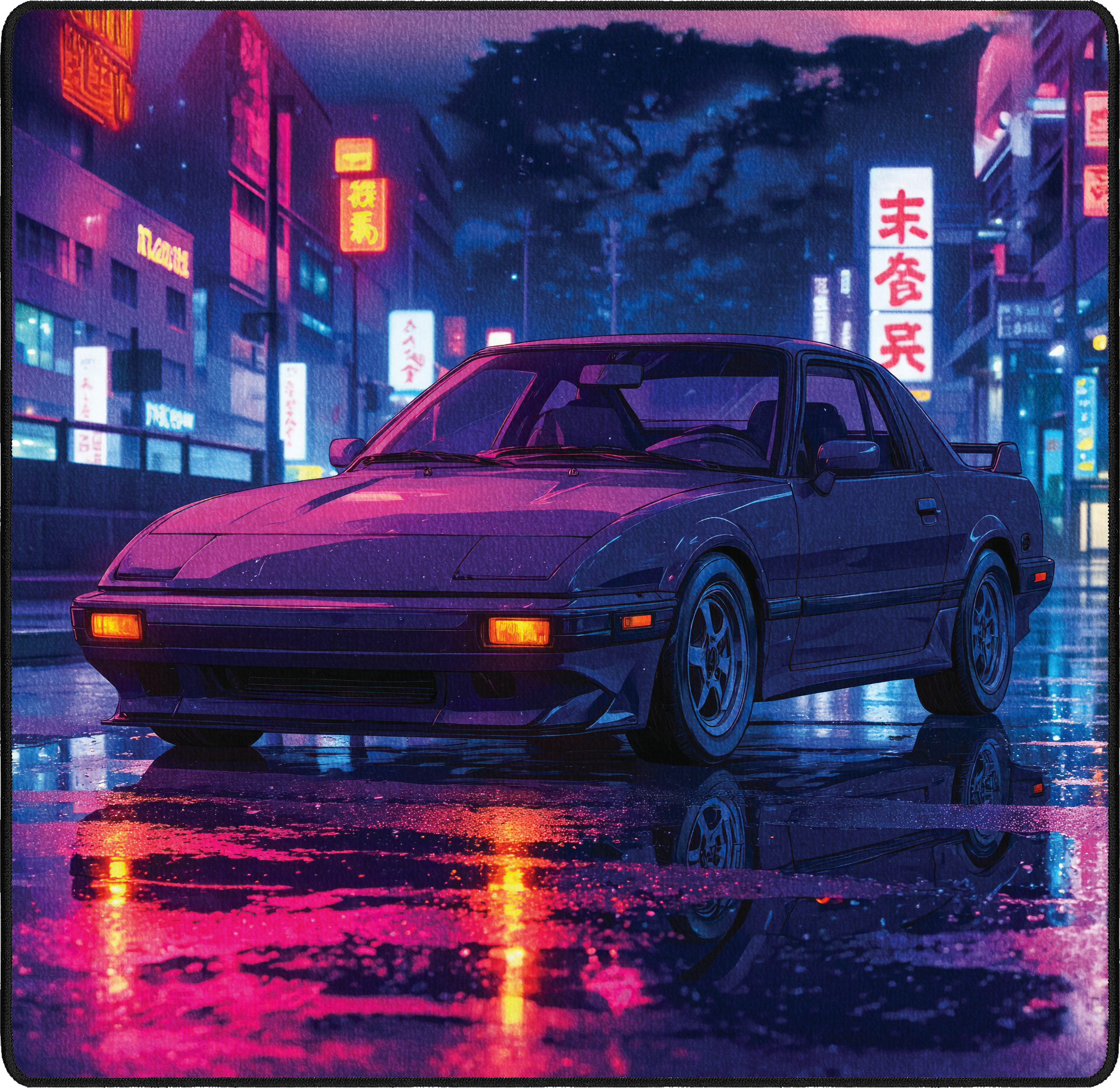 Ryuto's 80's Rx7 mousepad thumbnail, Original, Medium/Small