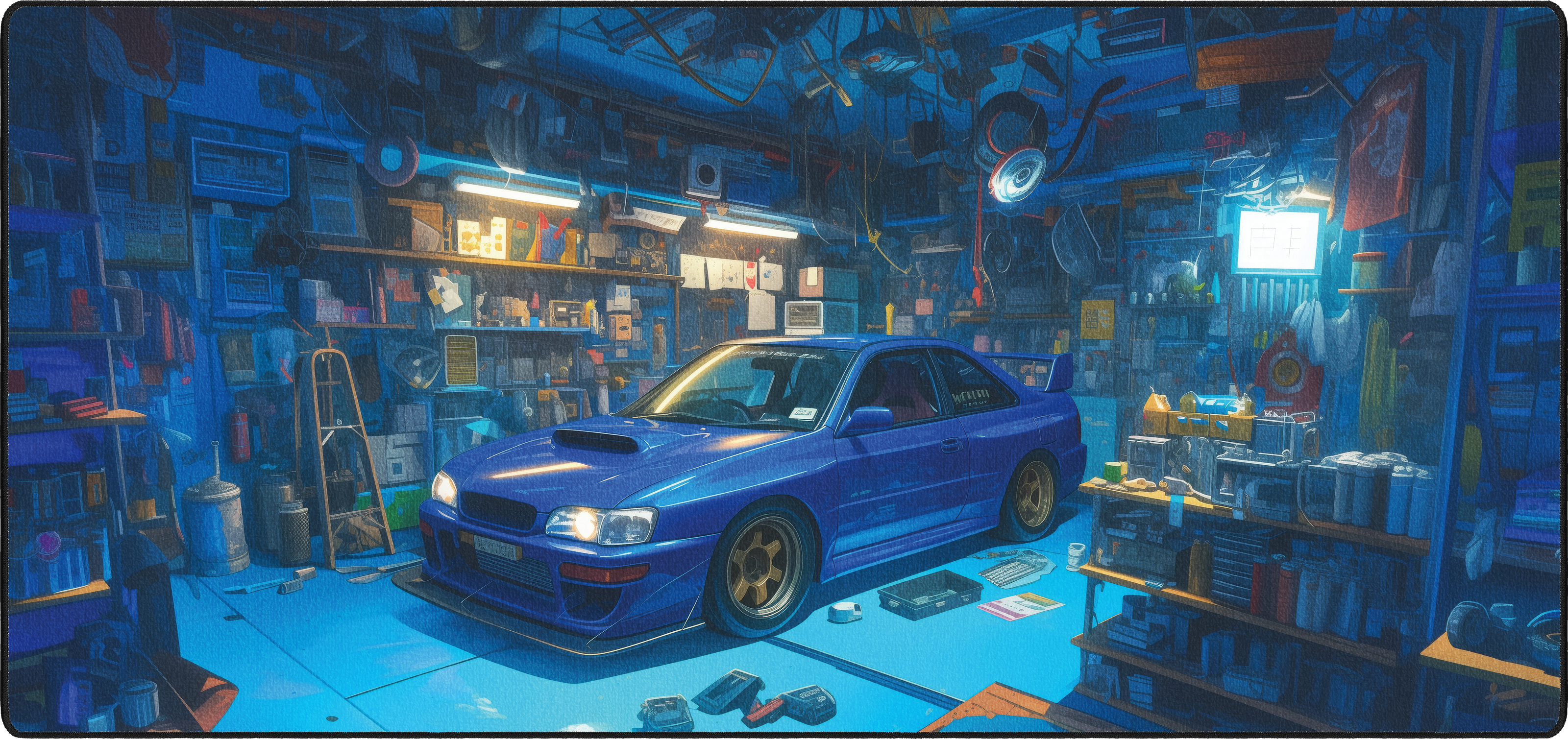Sakura's Subaru mousepad thumbnail, Original, Large/XXL