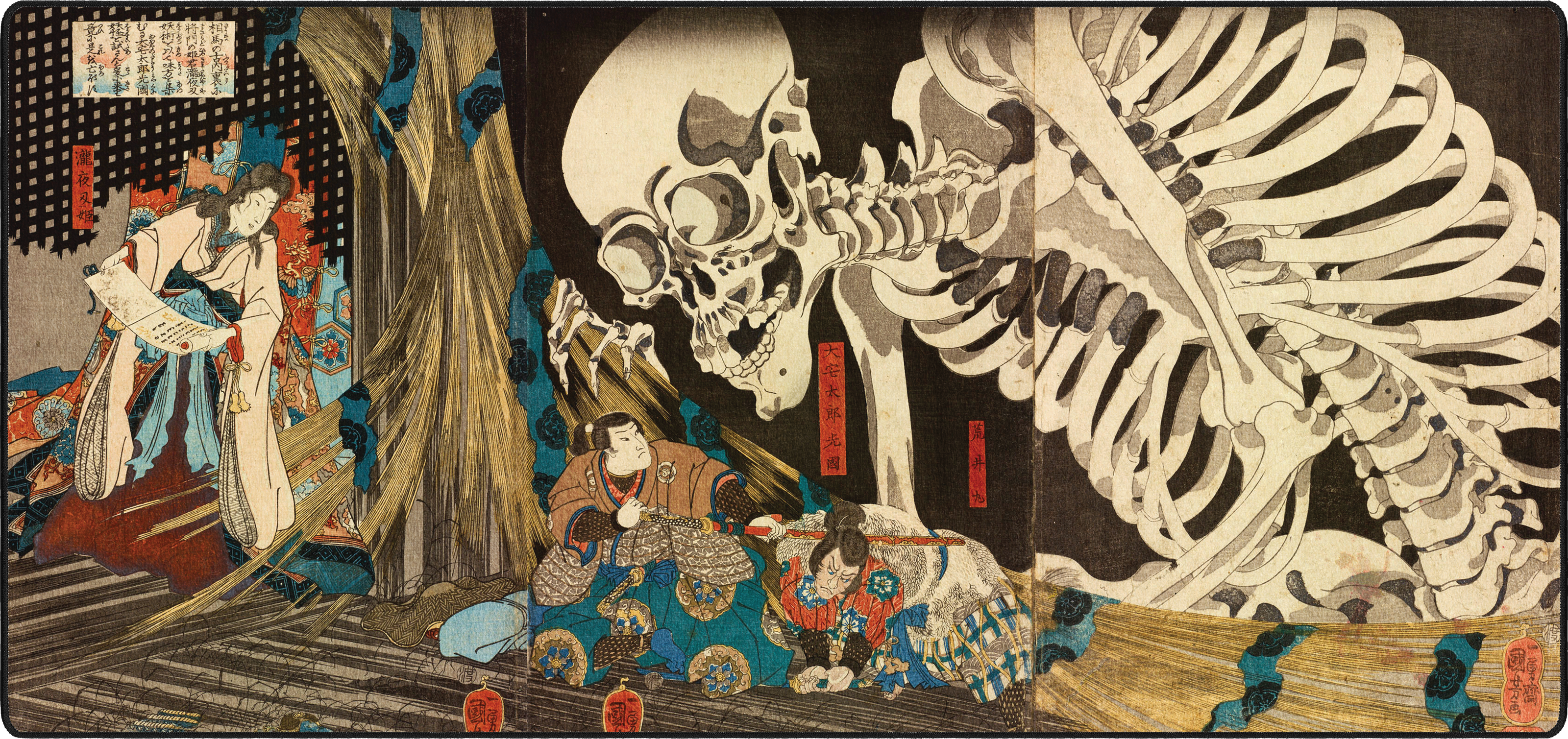 Skeleton Spectre, by Utagawa Kuniyoshi - Original - Large/XXL thumbnail