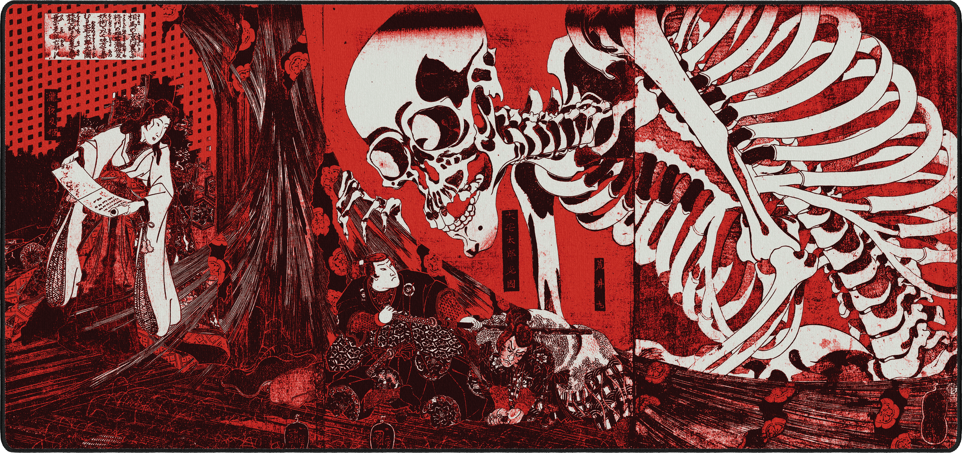 Skeleton Spectre, by Utagawa Kuniyoshi