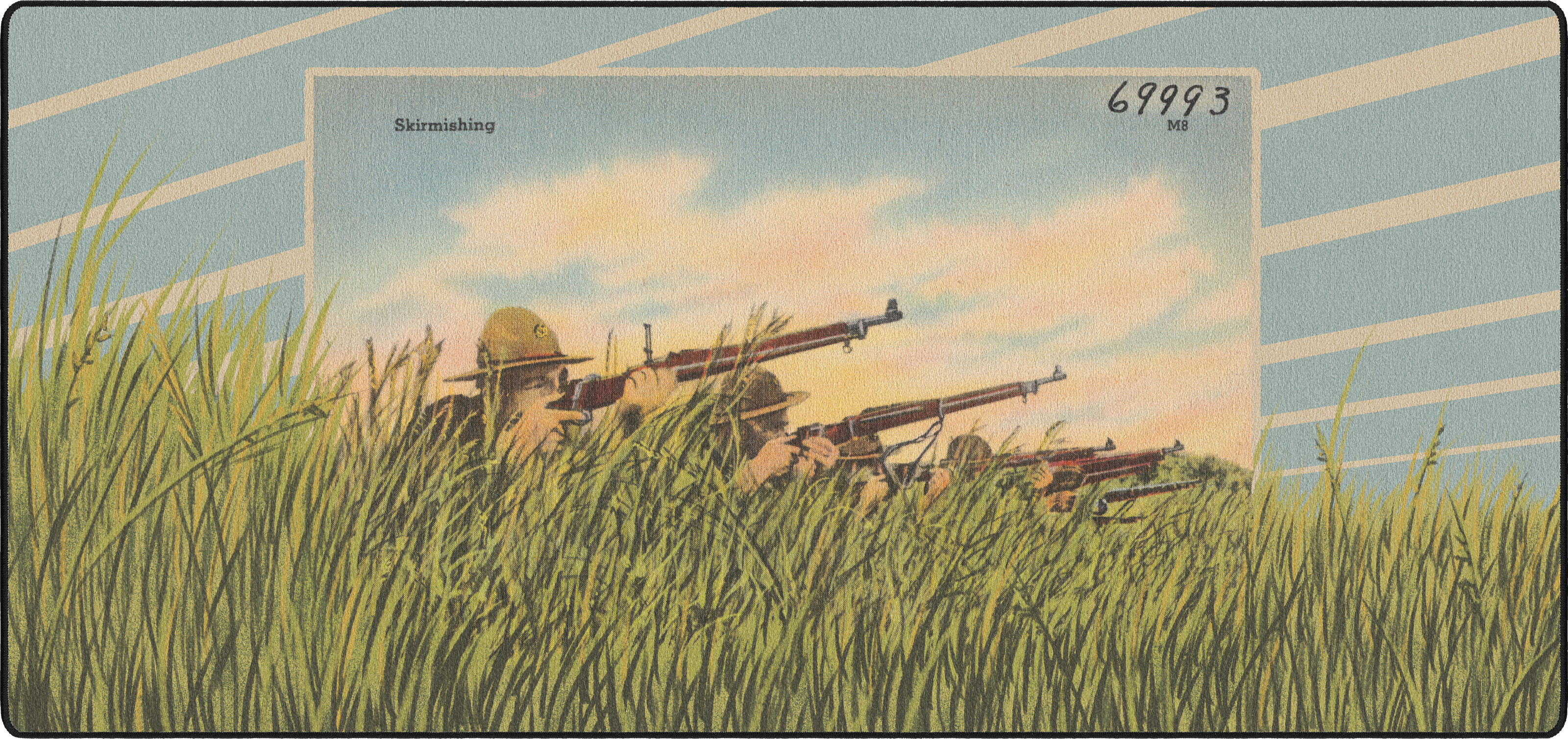 Skirmishing mousepad thumbnail, Original, Large/XXL