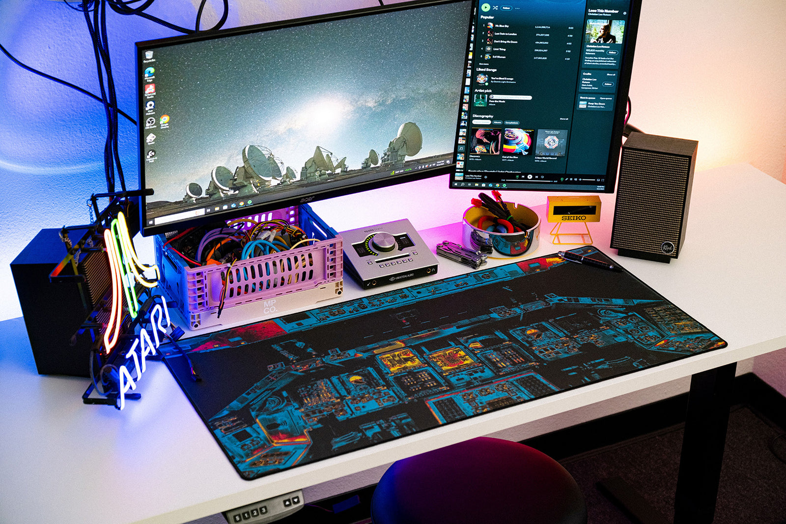 Spacecraft Cockpit - Original desk setup