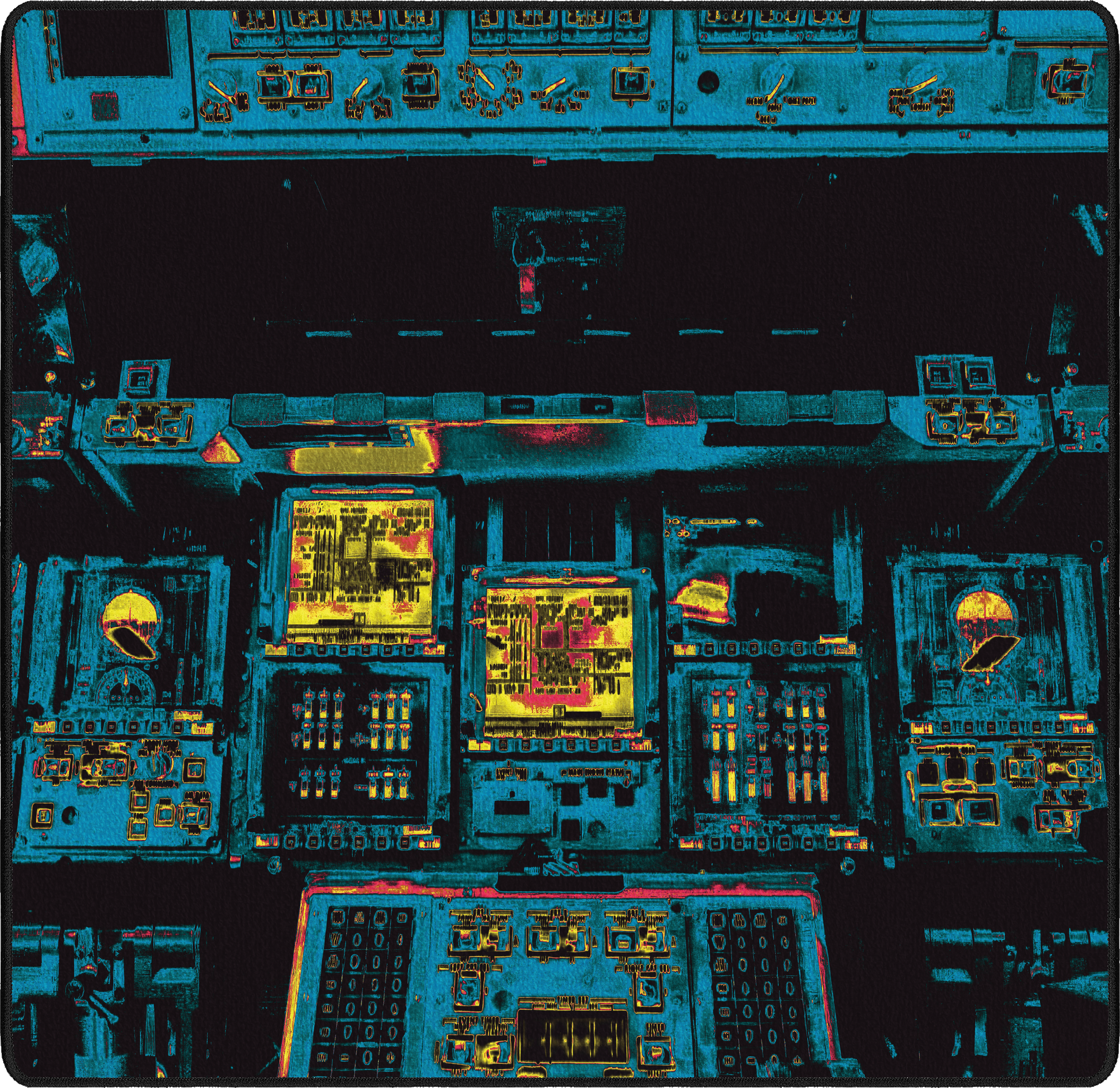 Spacecraft Cockpit mousepad thumbnail, Original, Medium/Small