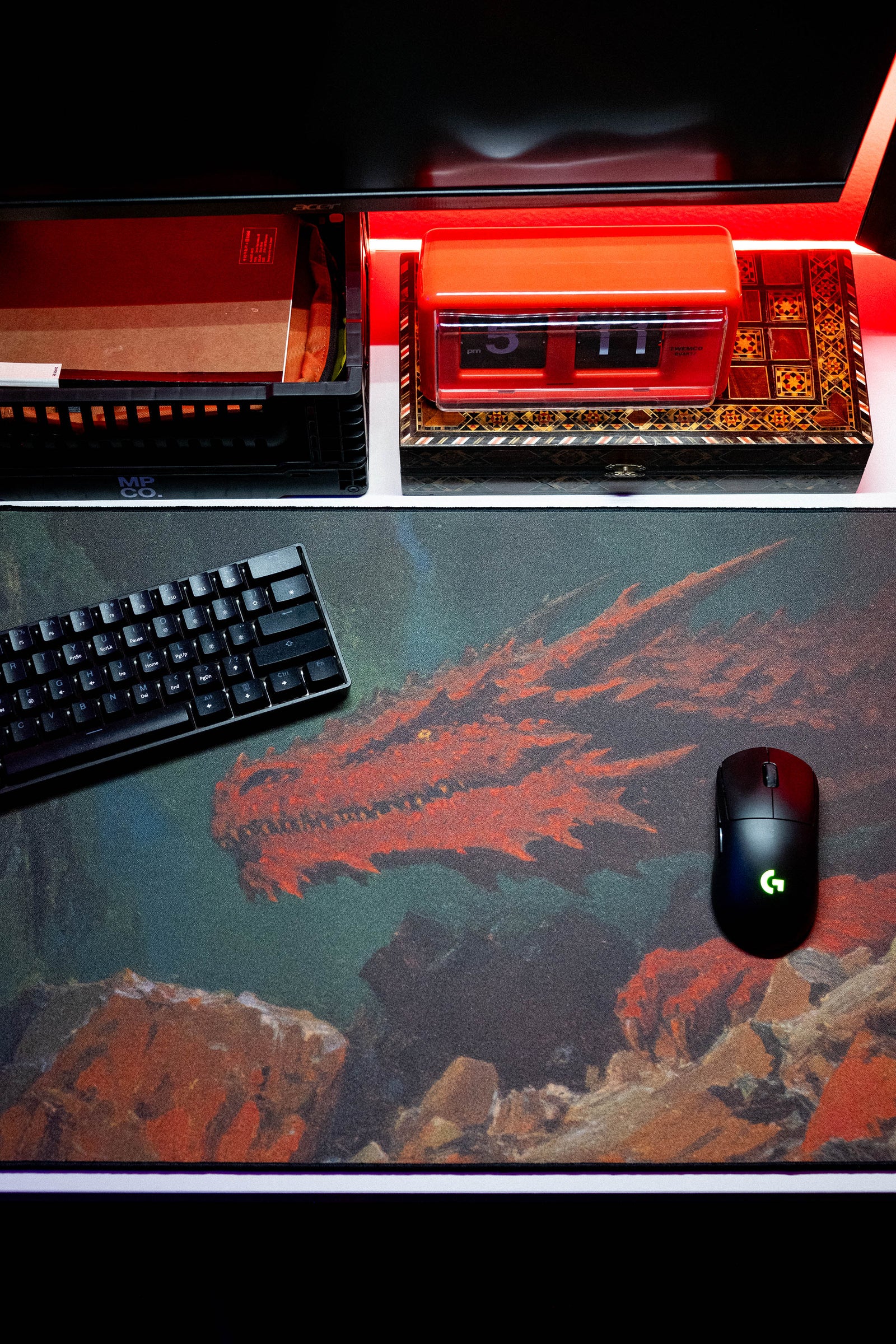 Spirit Awakened - Original desk setup