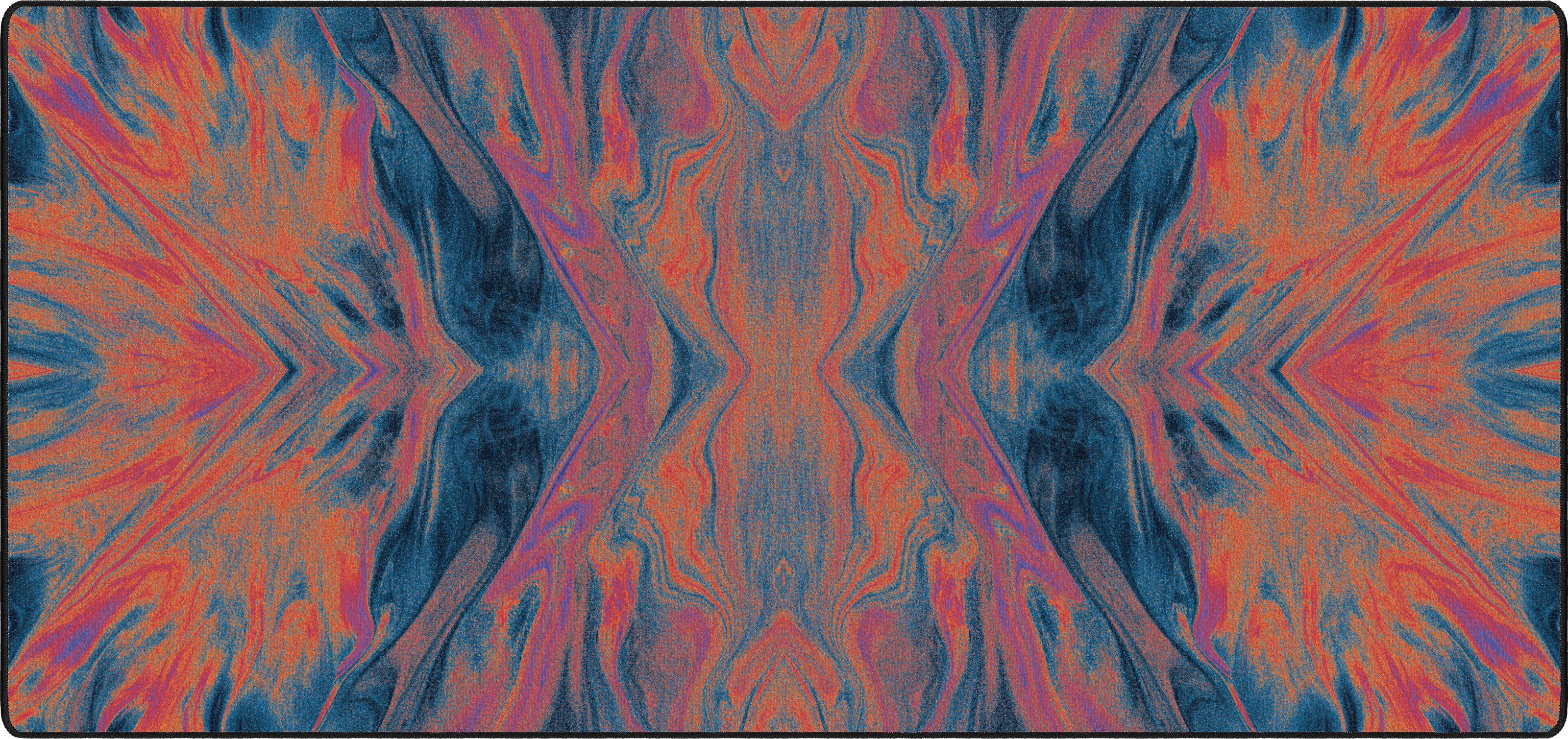 Strata Crystal mousepad thumbnail, Vermillion, Large/XXL