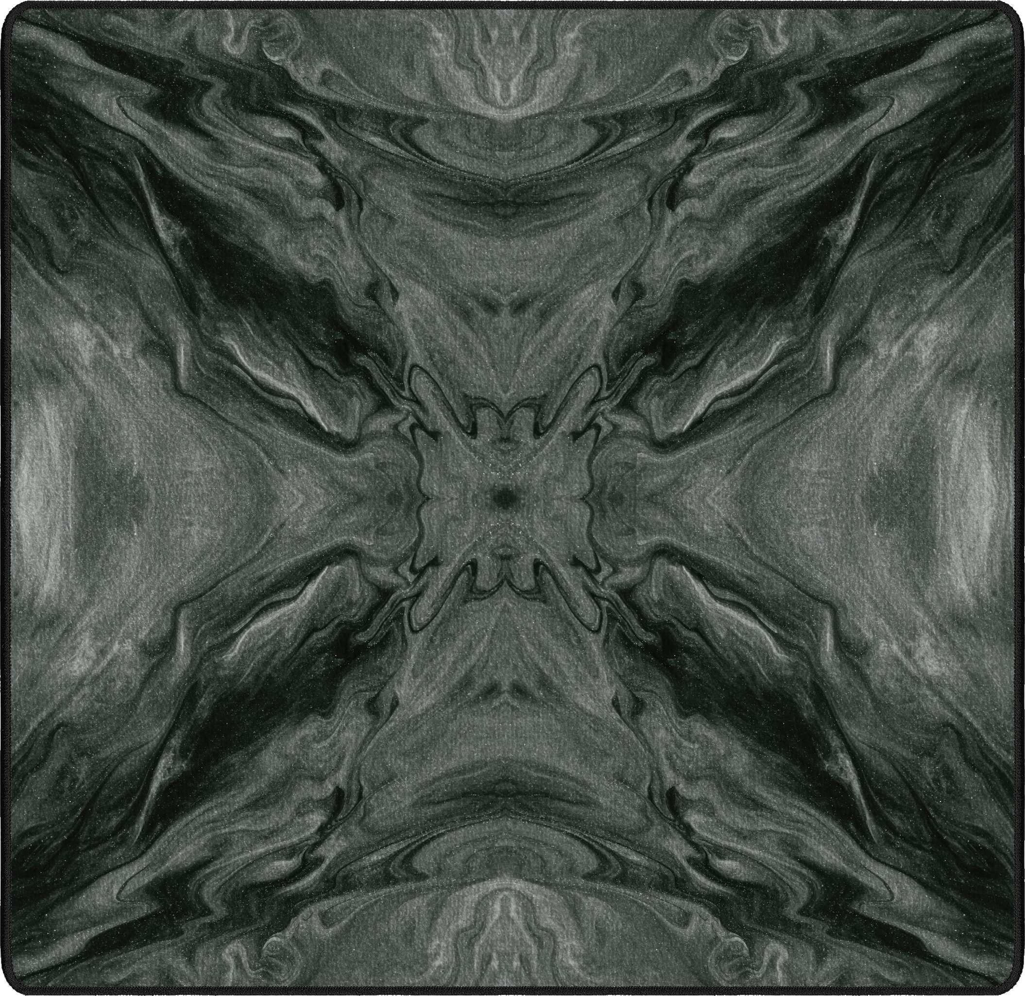 Strata Forte mousepad thumbnail, Black and White, Medium/Small