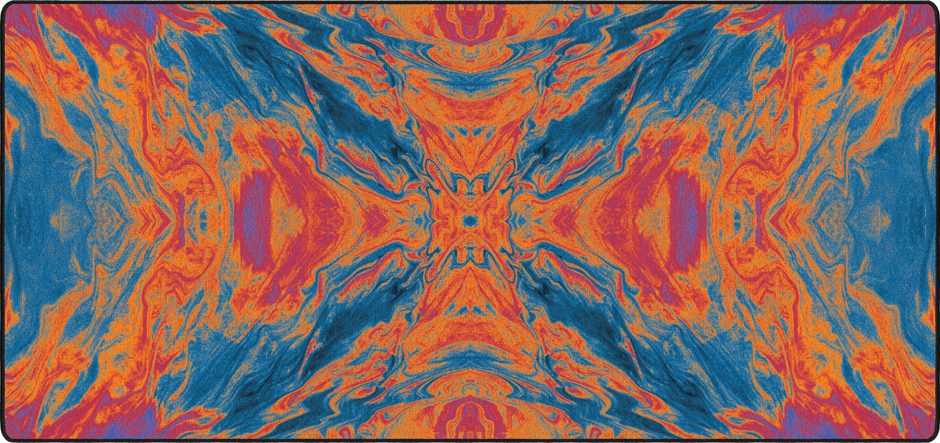 Strata Forte mousepad thumbnail, Orange, Large/XXL
