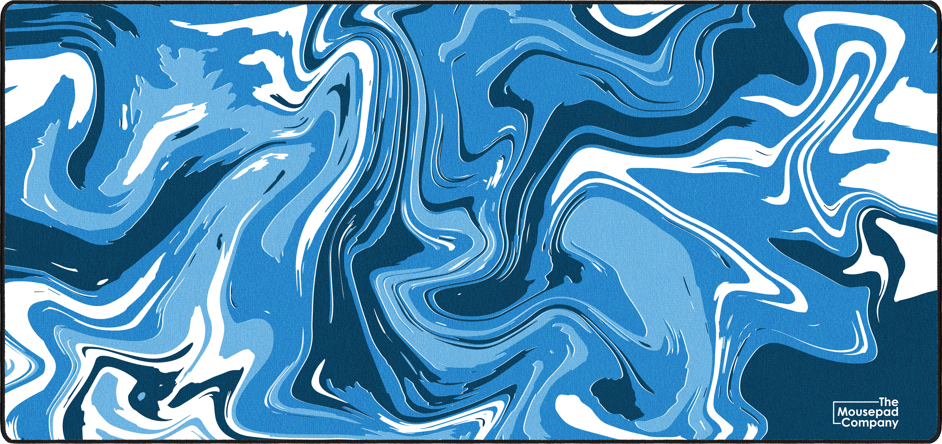 Strata Liquid mousepad thumbnail, Blue, Large/XXL
