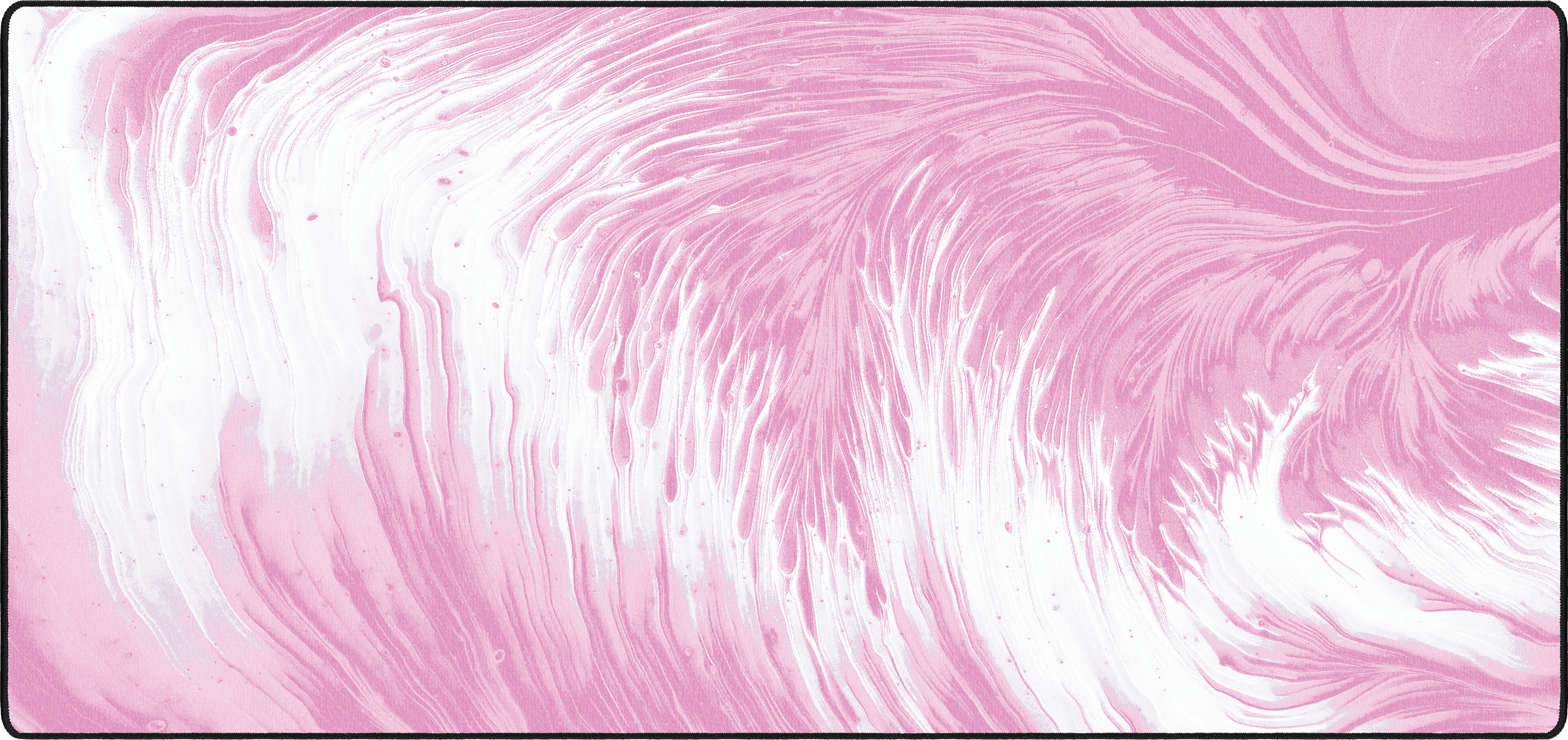 Strata Magma mousepad thumbnail, Pink & White, Large/XXL