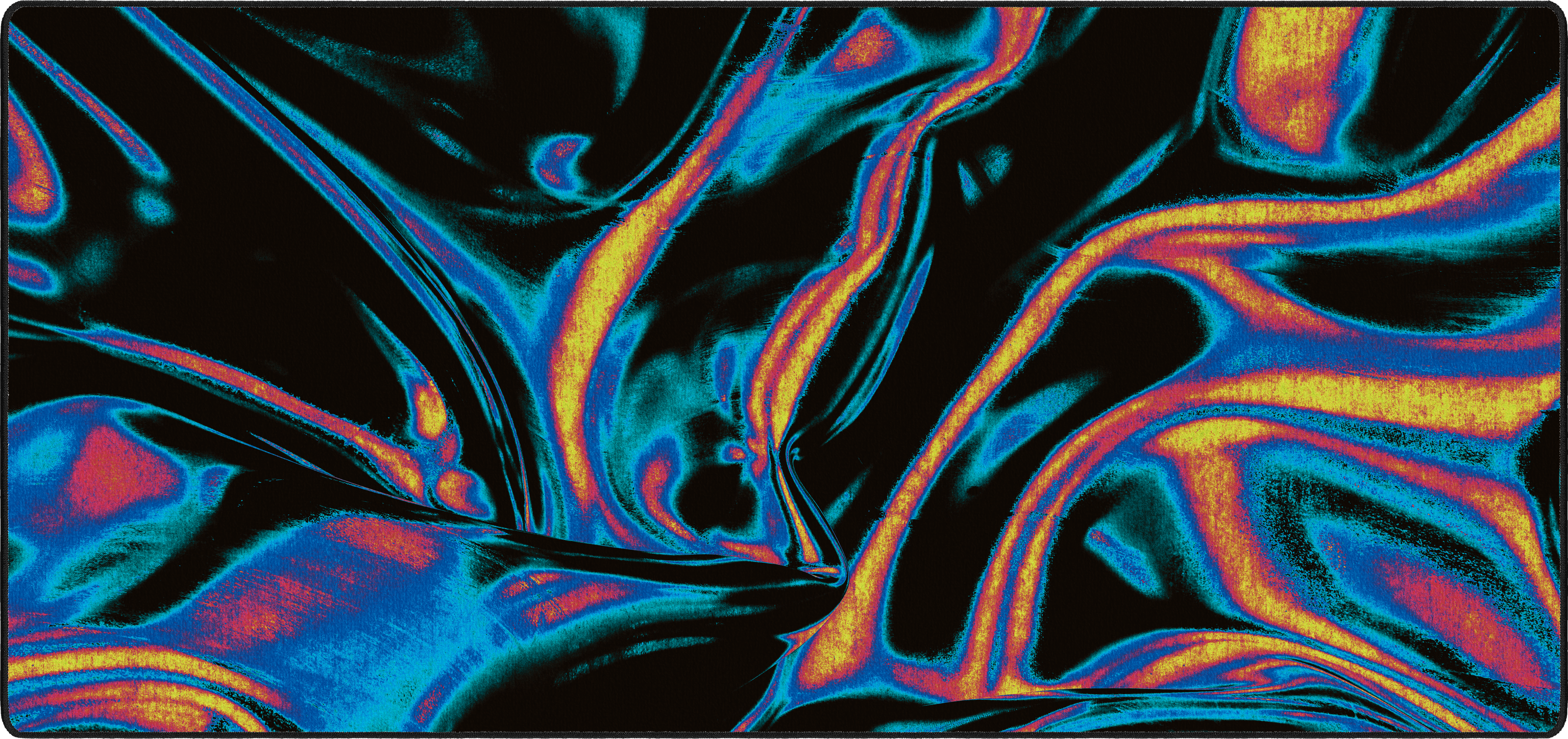 Strata Ripple mousepad thumbnail, Blue, Large/XXL