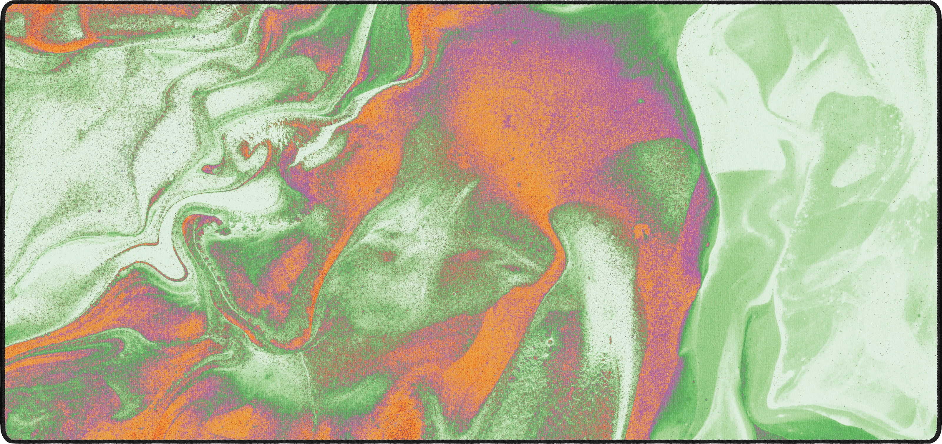 Strata Smoke mousepad thumbnail, Green, Large/XXL