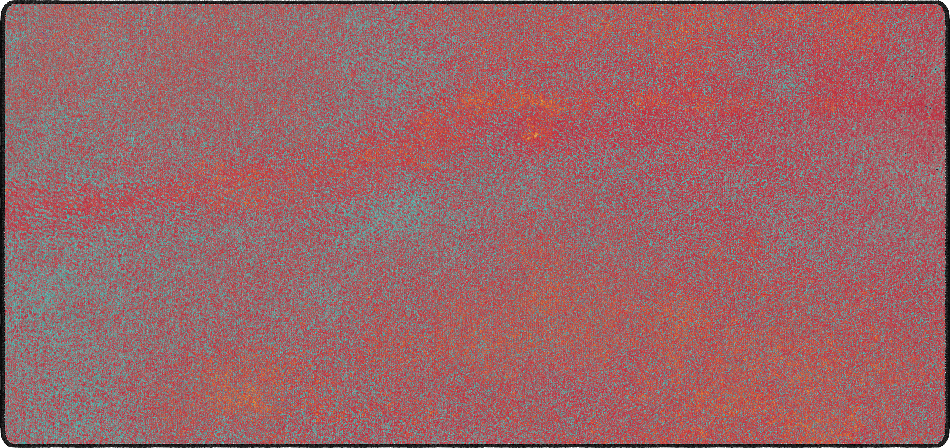 Strata Static mousepad thumbnail, Coral, Large/XXL