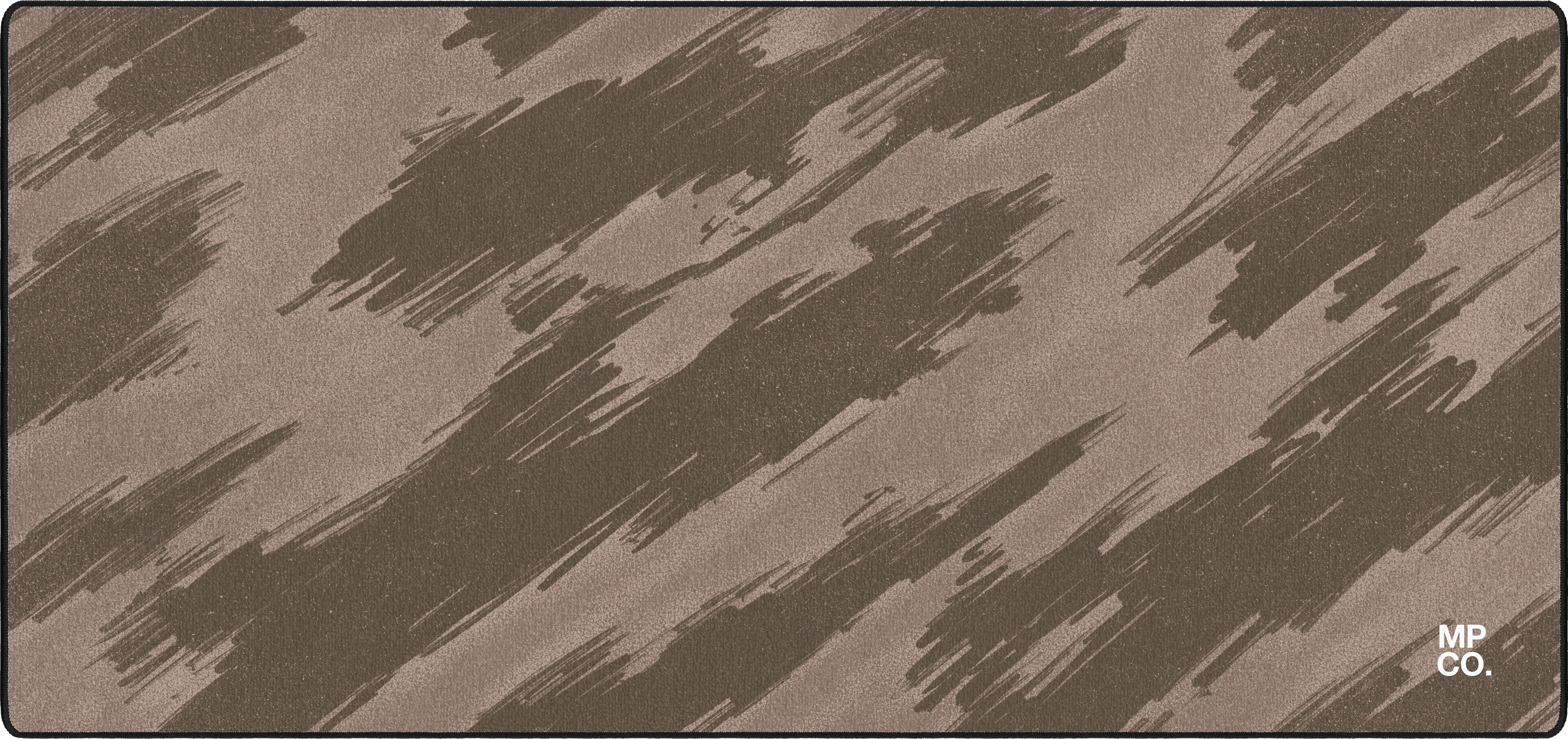 Stripe Camo mousepad thumbnail, Brown, Large/XXL