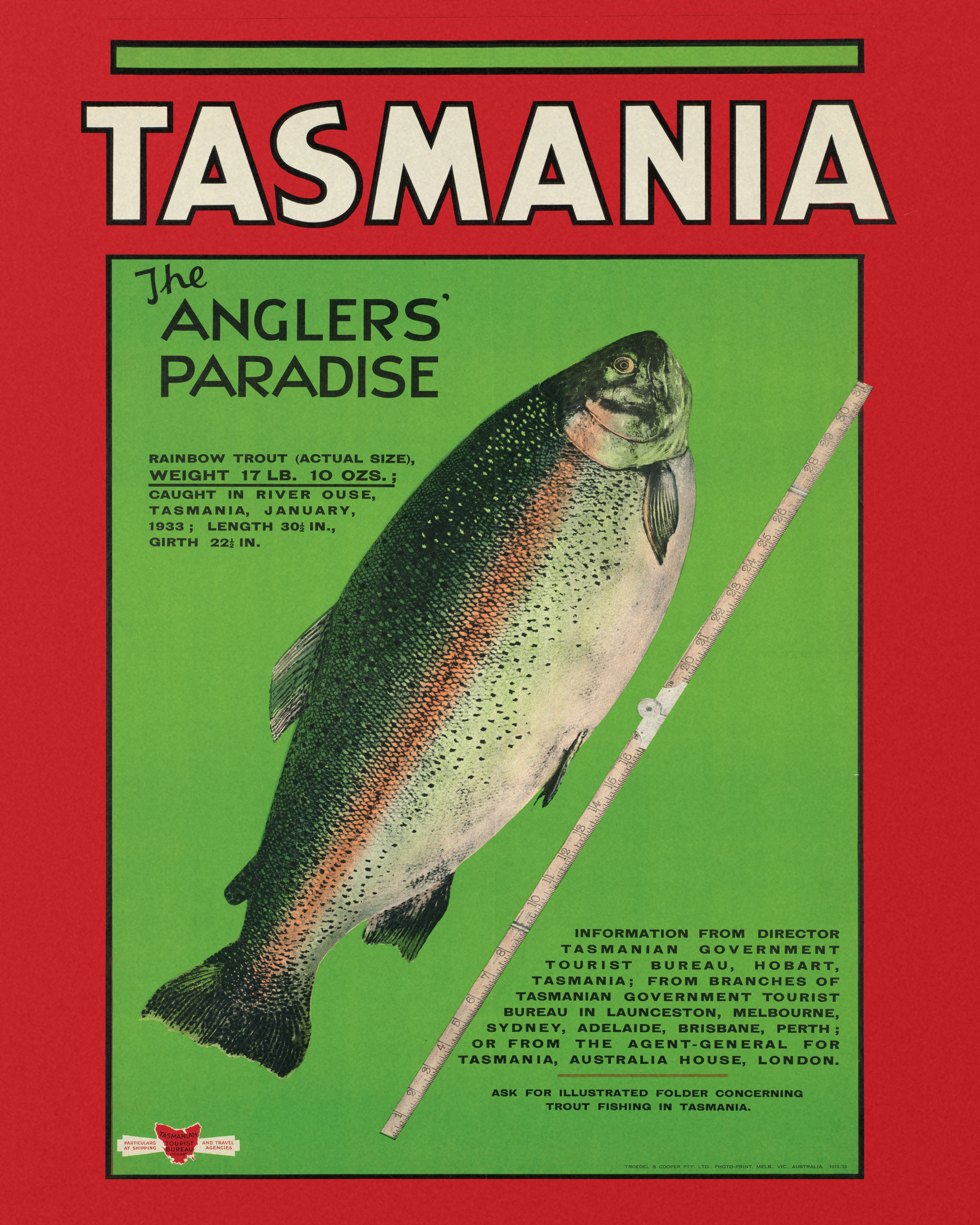 Tasmania - The Anglers' Paradise - The Mousepad Company