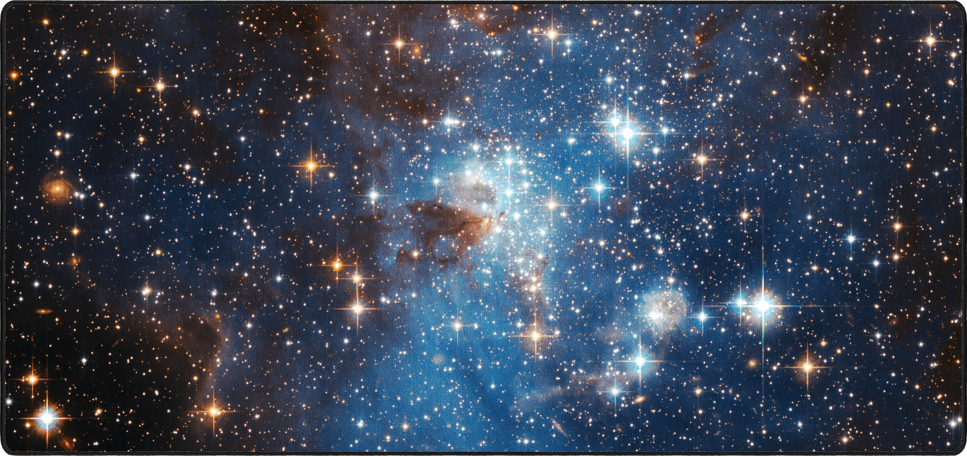 The Blue Stellar Nursery LH 95 mousepad thumbnail, Original, Large/XXL