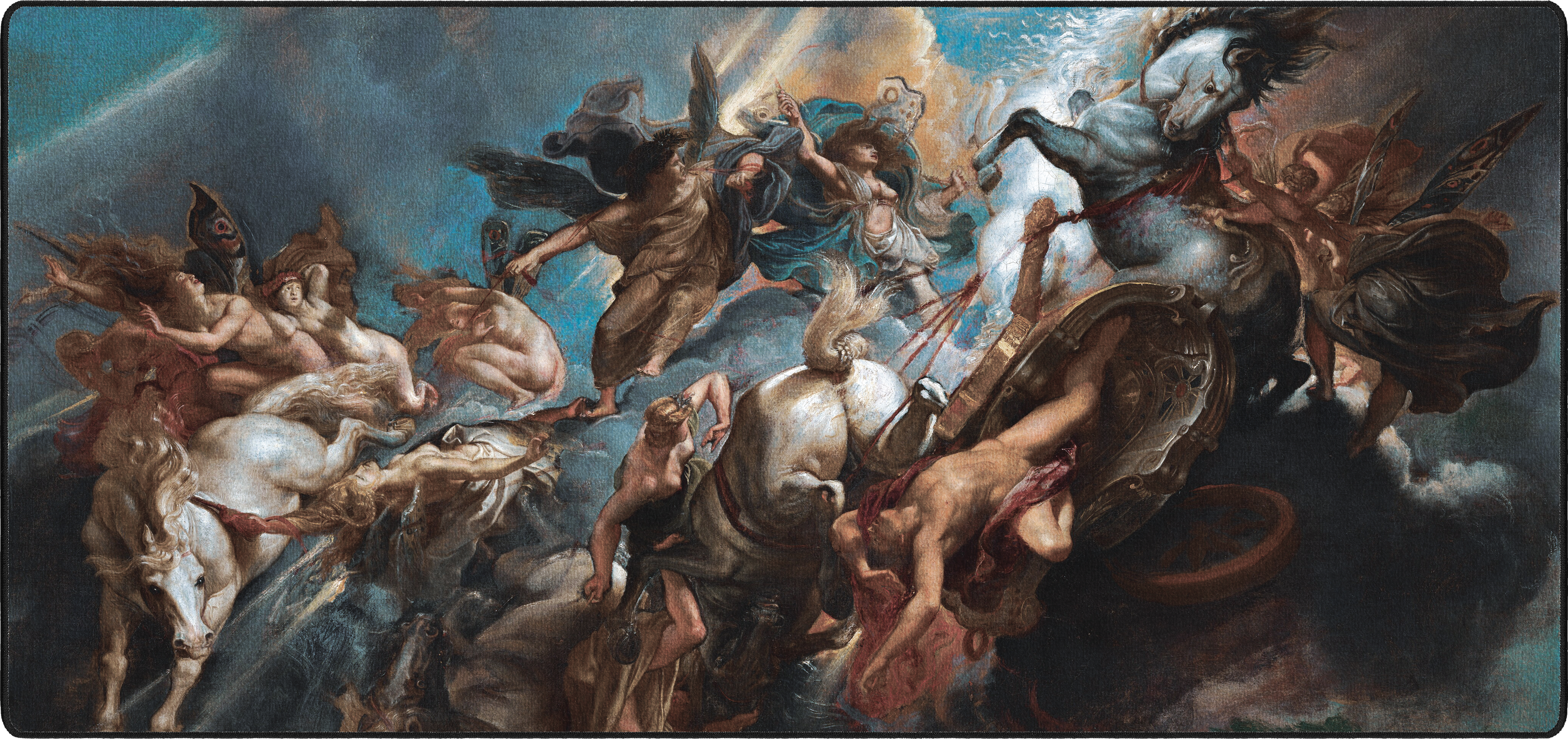 The Fall of Phaeton mousepad thumbnail, Original, Large/XXL