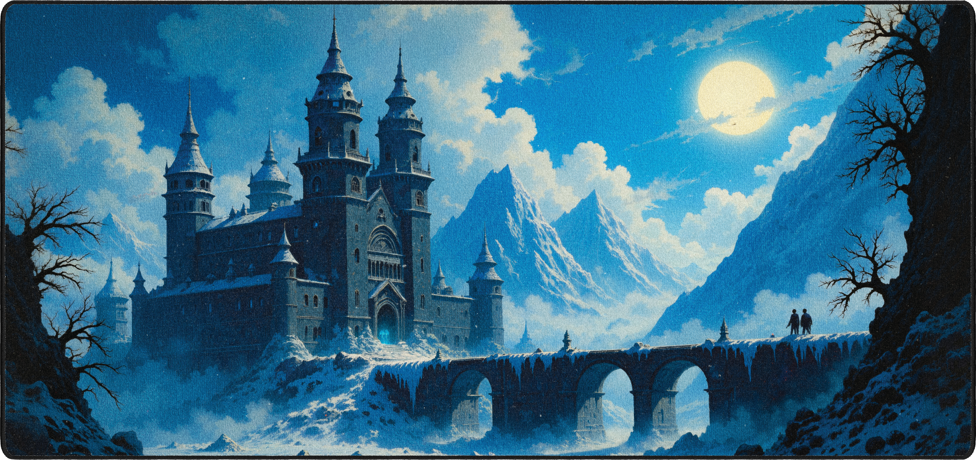 The Frost King's Castle mousepad thumbnail, Original, Large/XXL