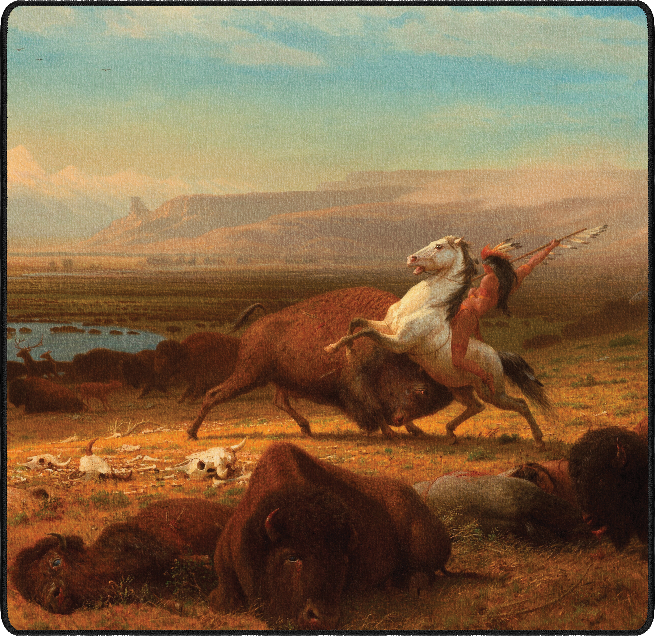 The Last of the Buffalo mousepad thumbnail, Original, Medium/Small