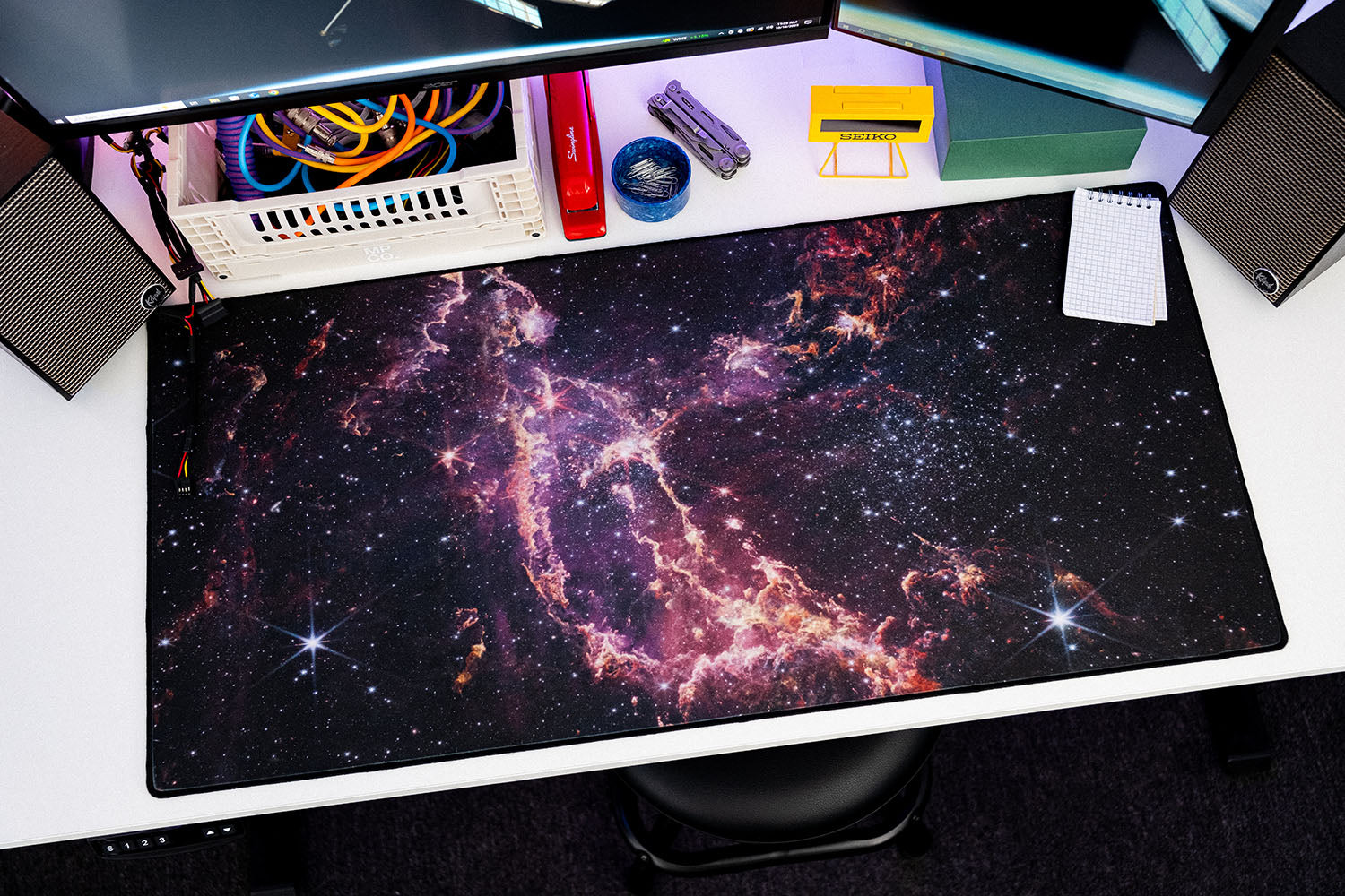 The Purple Stellar Nursery NGC 346 - Original desk setup