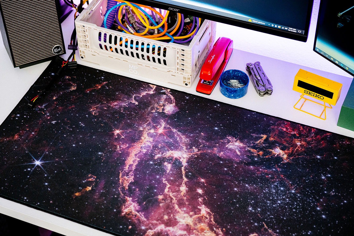The Purple Stellar Nursery NGC 346 - Original desk setup
