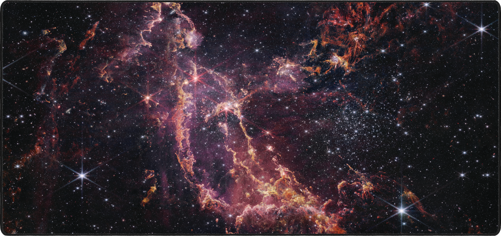 The Purple Stellar Nursery NGC 346