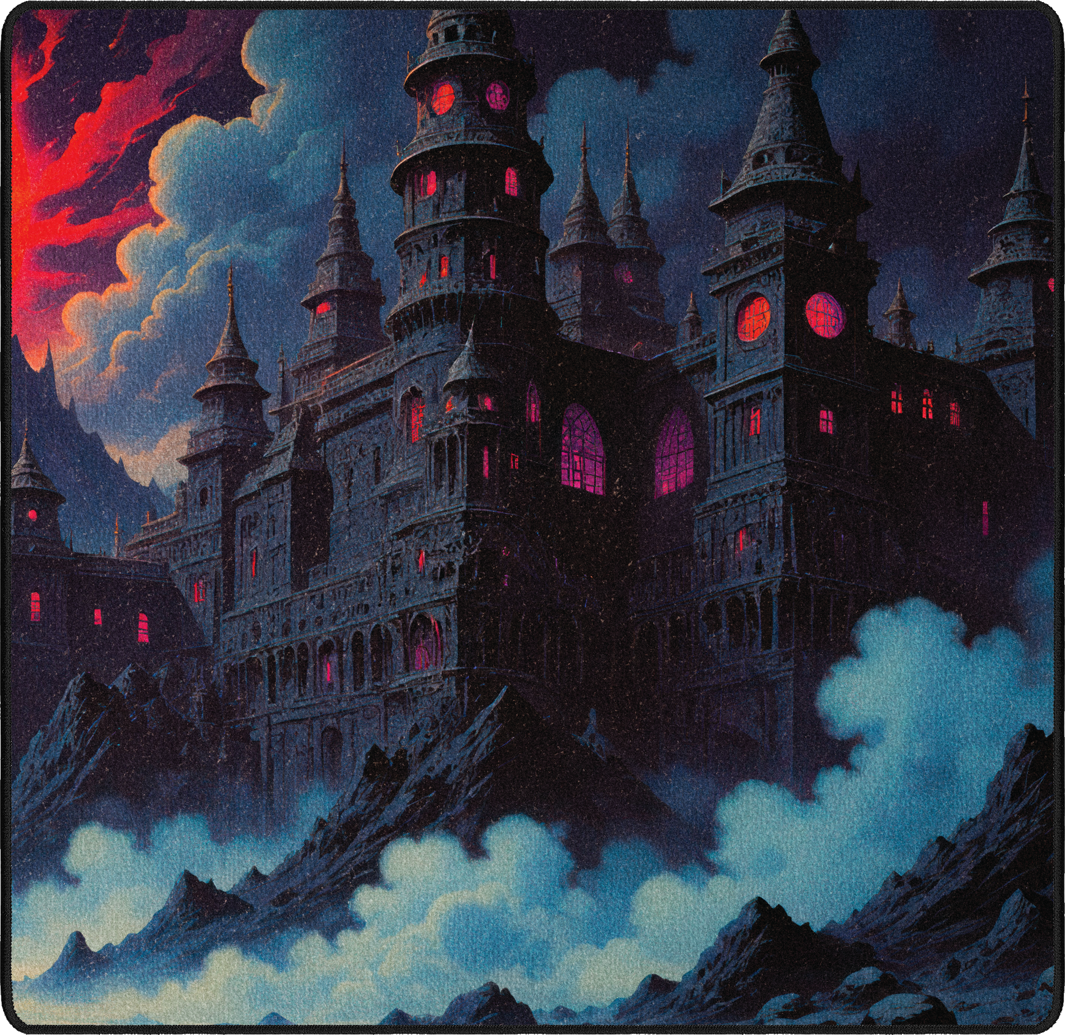 The Red Luna mousepad thumbnail, Original, Medium/Small