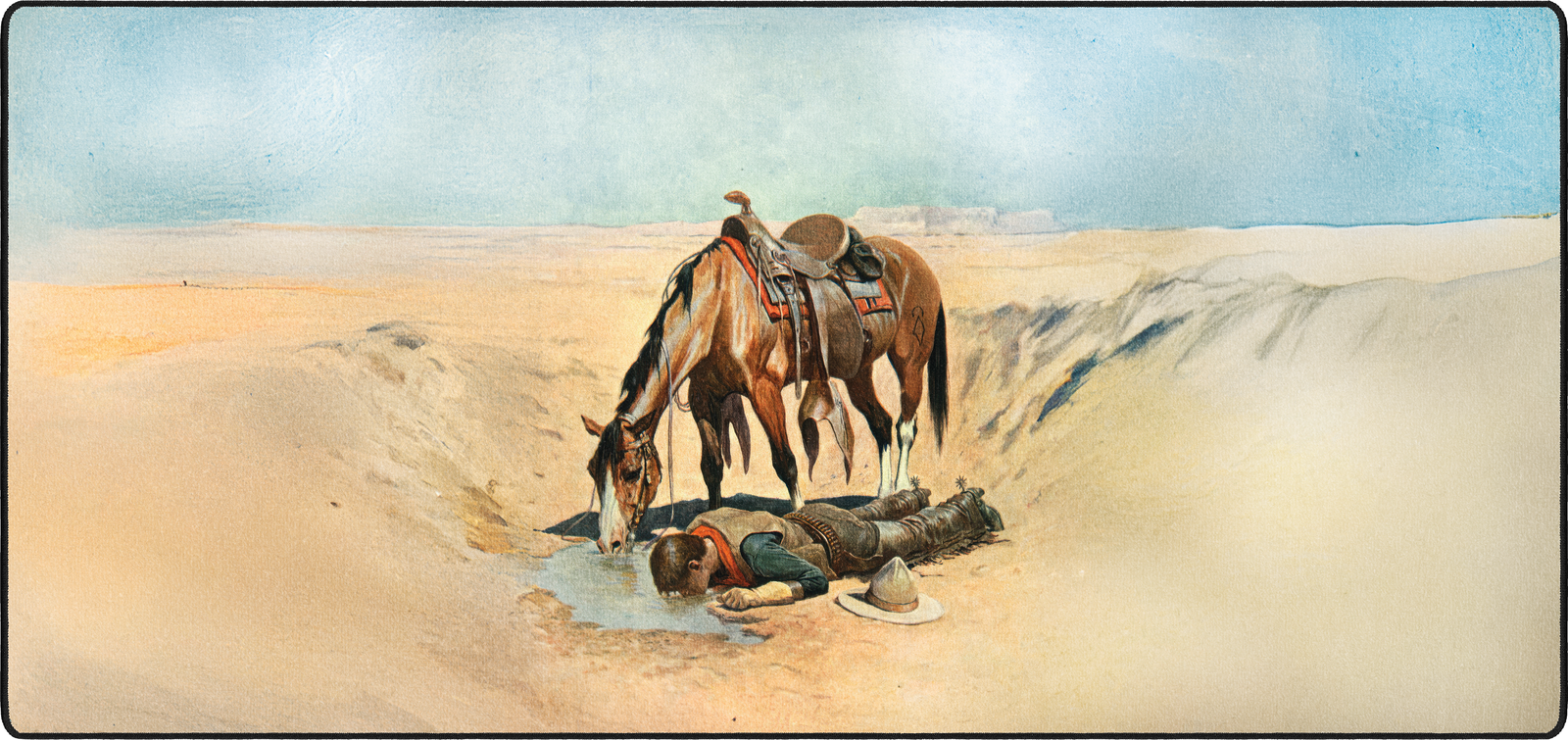 The Water Hole by Stanley L Wood