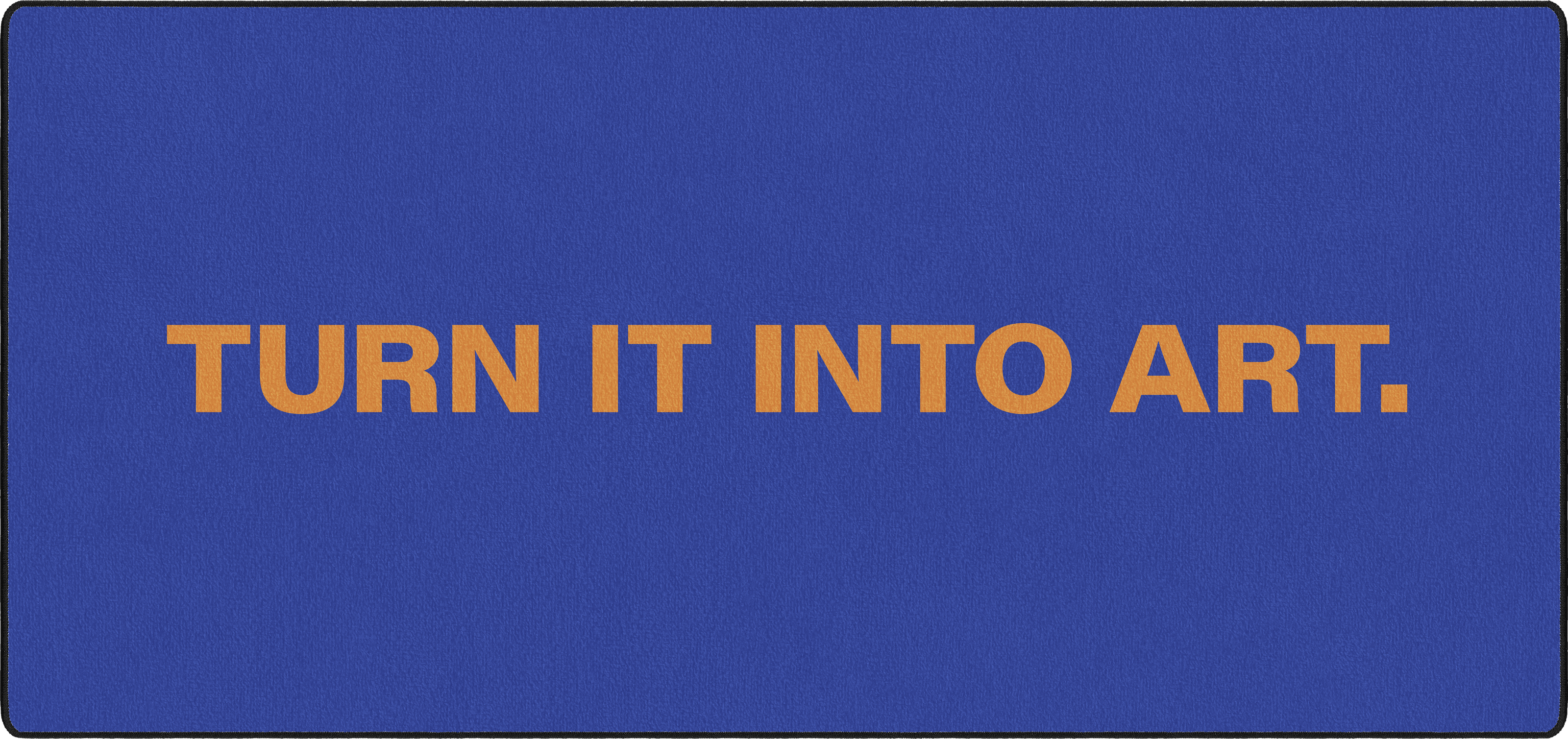 Turn It Into Art mousepad thumbnail, Blue, Large/XXL