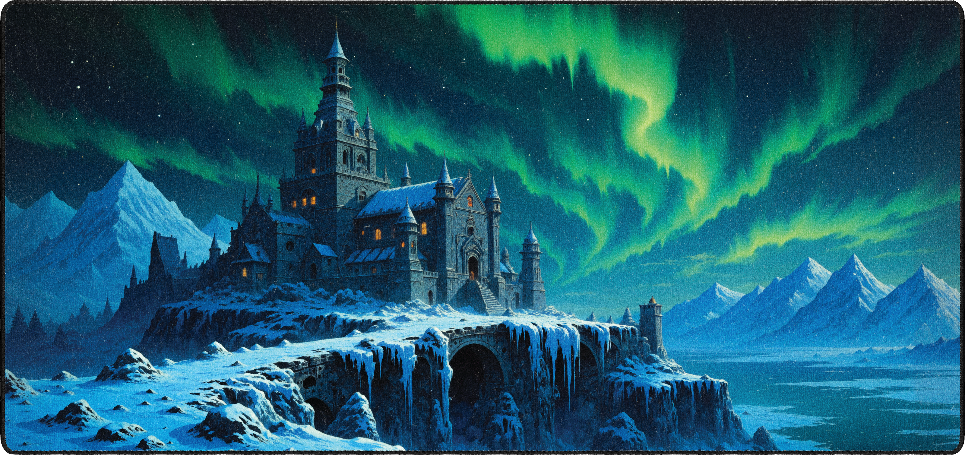 Whispers of the Northern Sky mousepad thumbnail, Original, Large/XXL