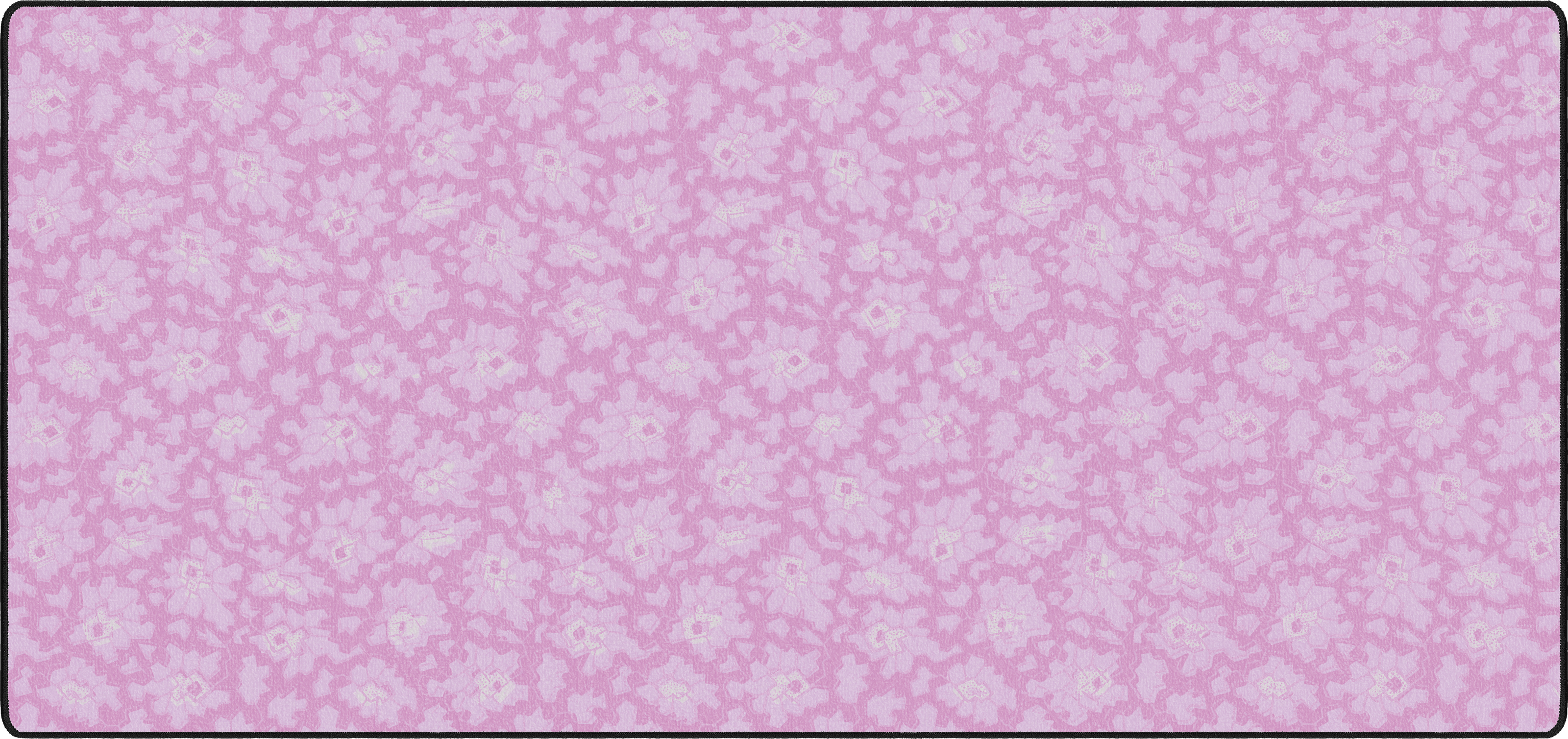Windowpane Bouquet mousepad thumbnail, Pink, Large/XXL