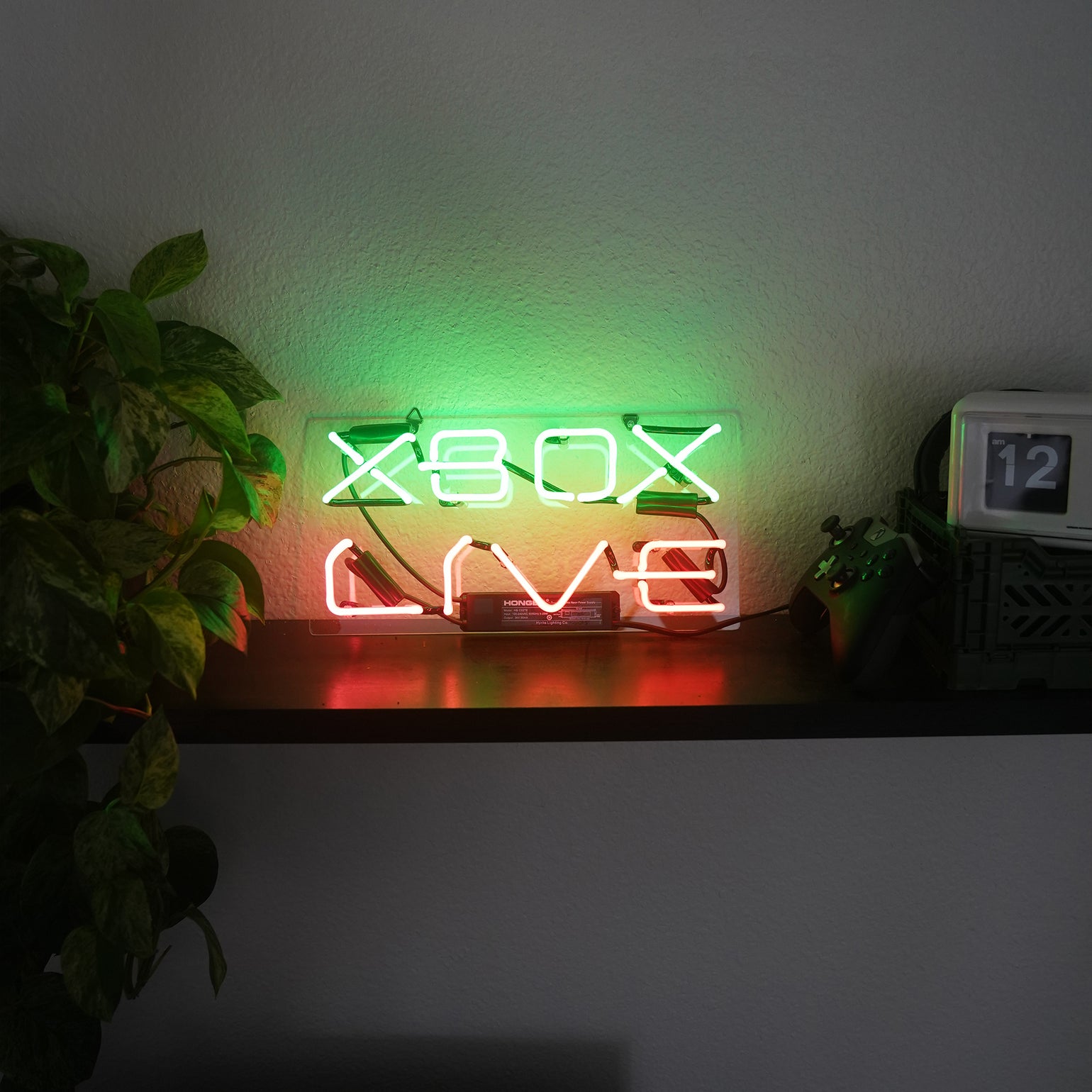 XBOX Live Neon Sign | The Mousepad Company