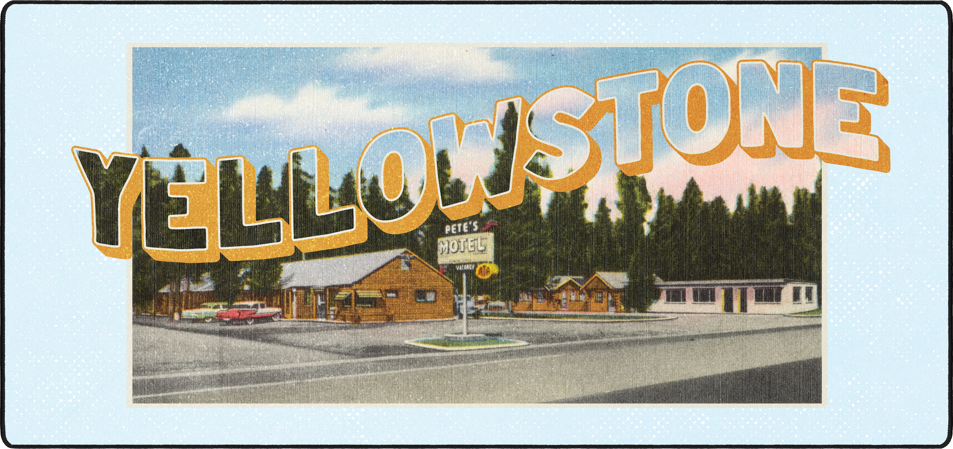 Yellow Stone mousepad thumbnail, Original, Large/XXL