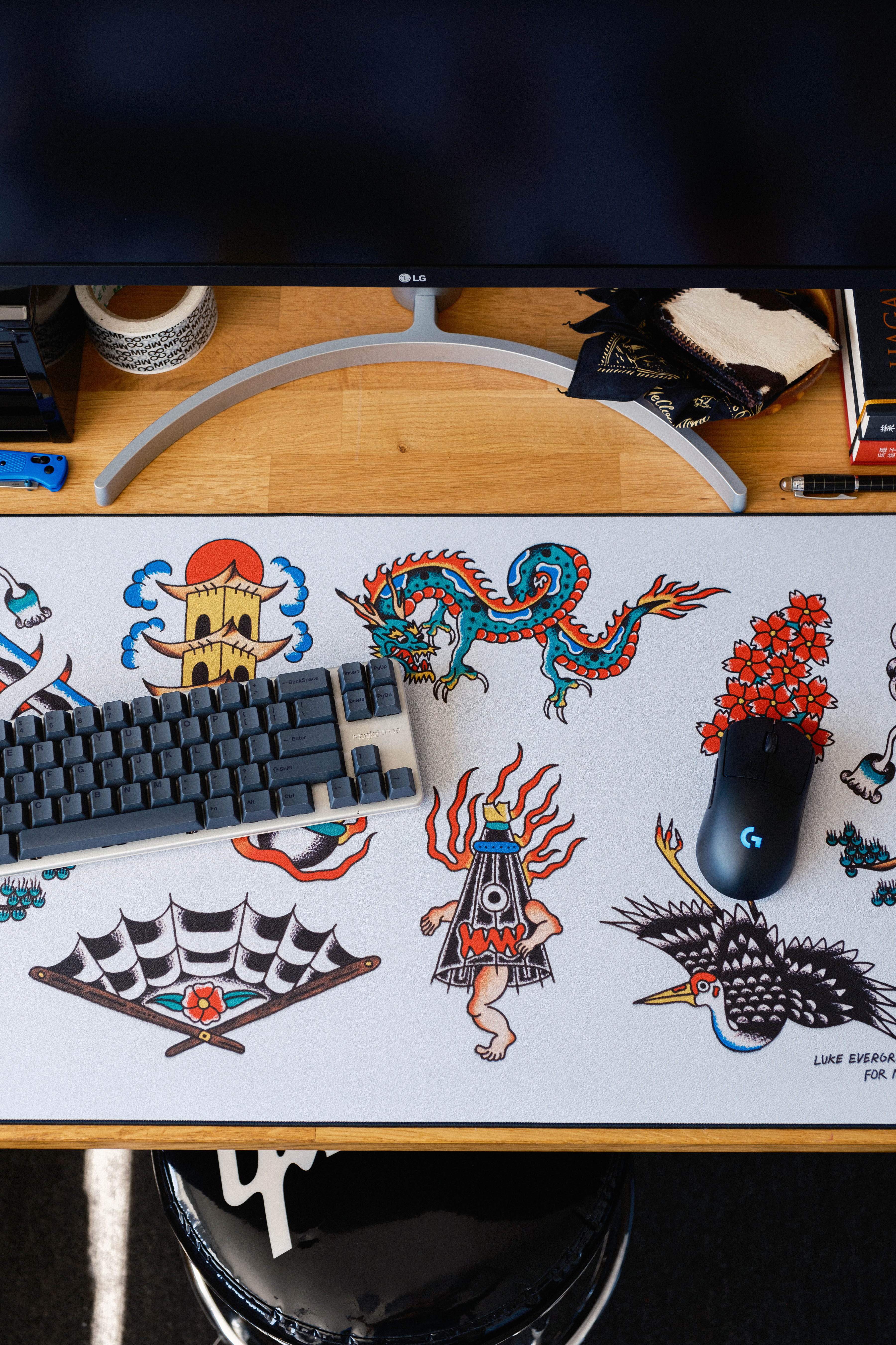 Yūgen Gaming Mousepad | Japanese Desk Mat – Mousepad Co