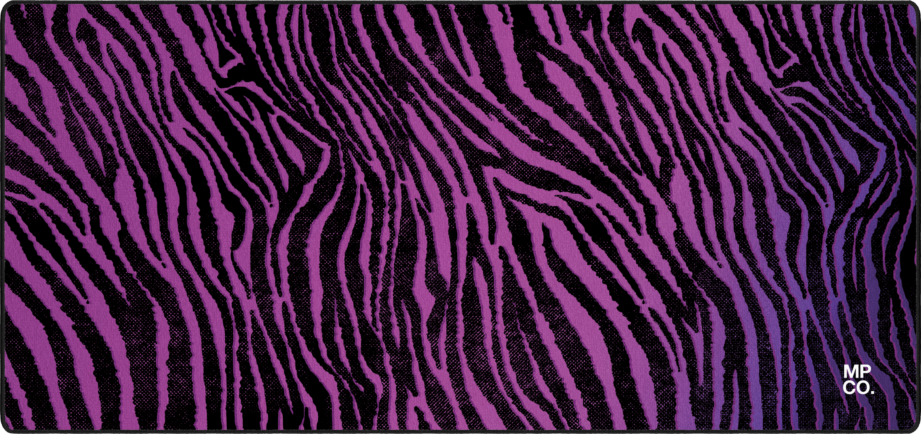 Zebra mousepad thumbnail, Purple, Large/XXL