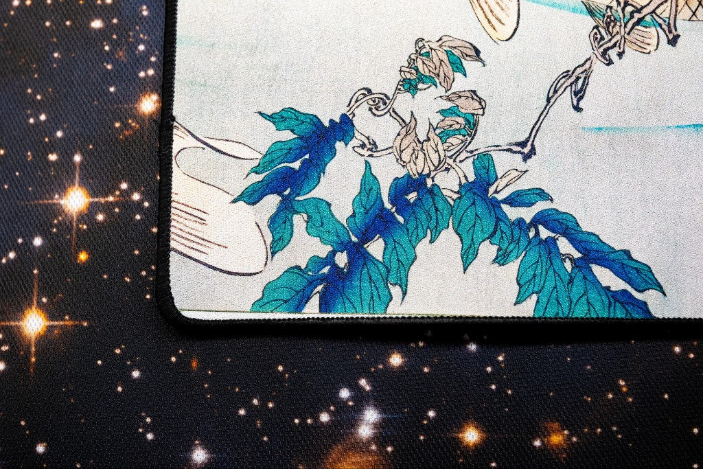 Mystery mousepad floral design