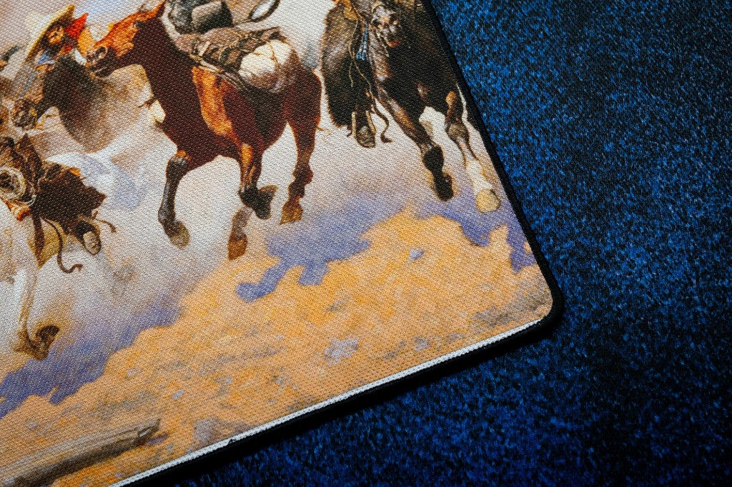 Mystery mousepad western design