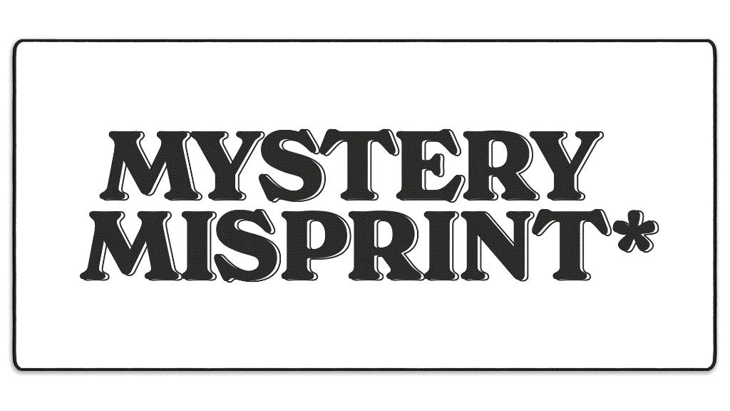 Mystery misprint branding